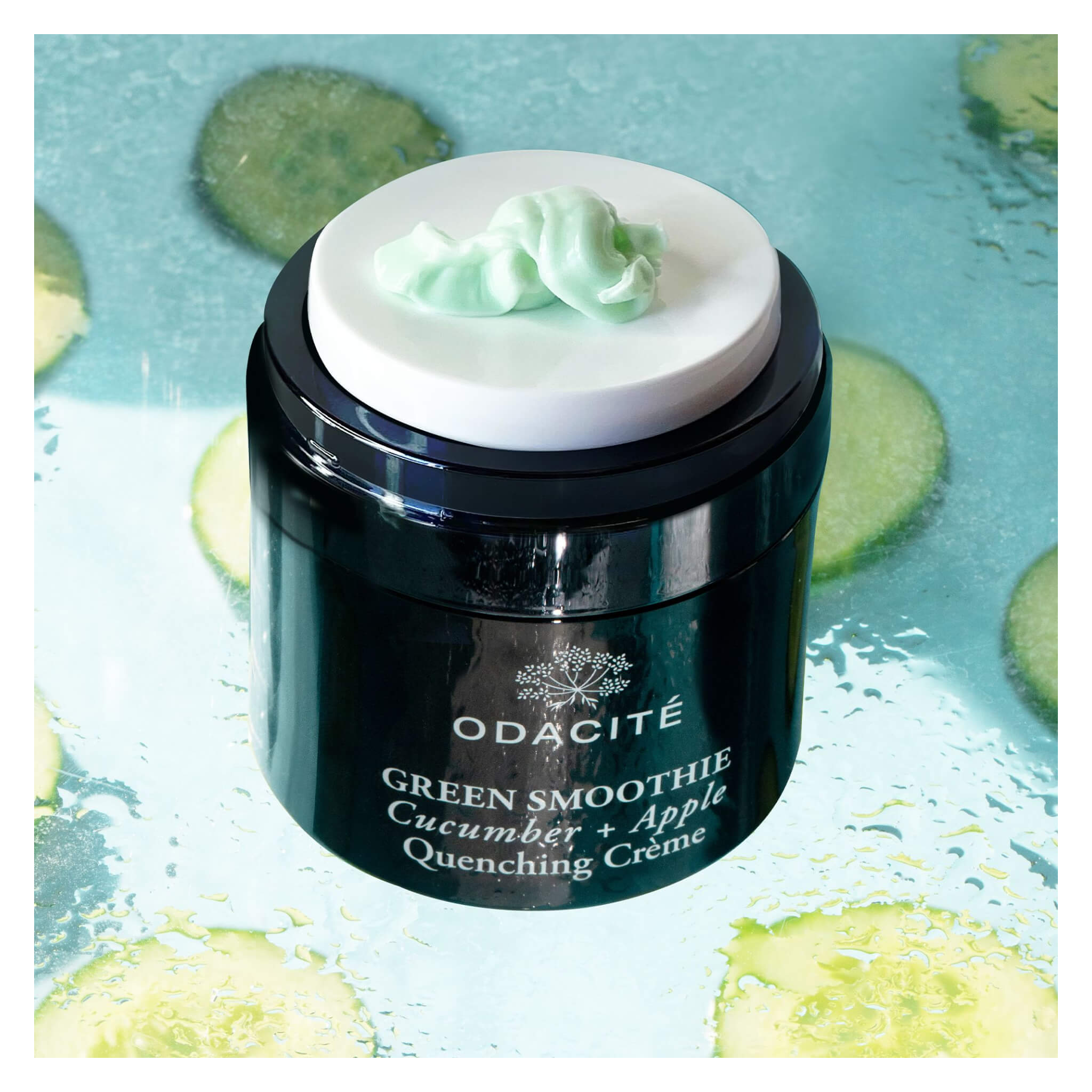 Organic Green Smoothie Hydrating Face Cream for Dry Skin - Vegan, Cruelty-Free Moisturizer for Daily Skincare Routine & Night Care