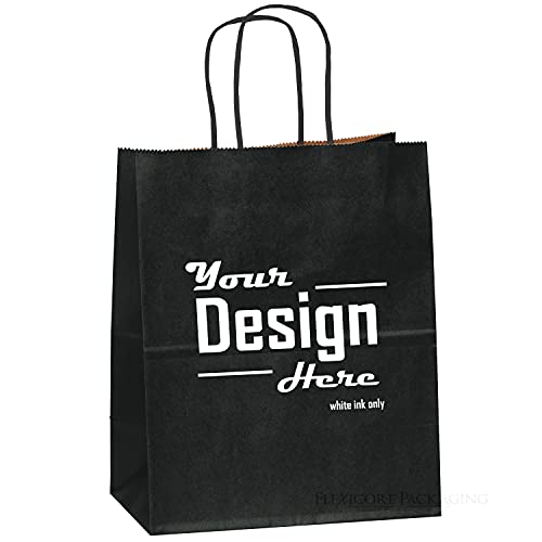 Black Custom Printed