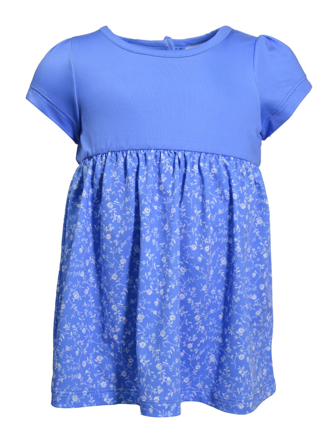 Maia Baby Girls' Floral Summer Dress with Ruffles - Cute Outfits for Toddler 1-3 Years - Perfect for Birthday Parties, Photo Shoots & Special Occasions