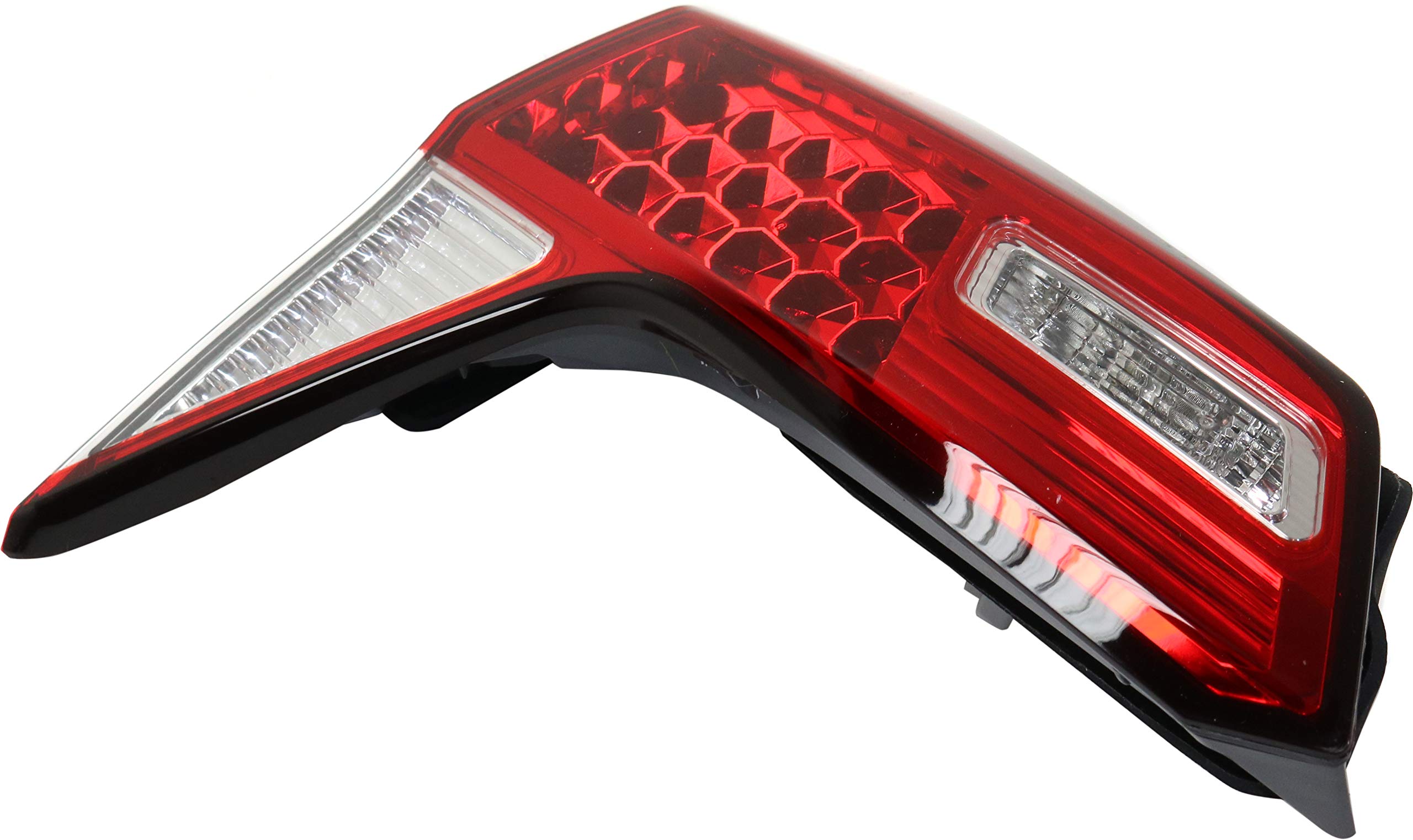 Evan-Fischer LED Tail Light Compatible With 2019 Honda HR-V - Clear & Red Lens Replacement for Enhanced Visibility and Safety | Perfect for Night Driving, Car Upgrades, and Vehicle Customization