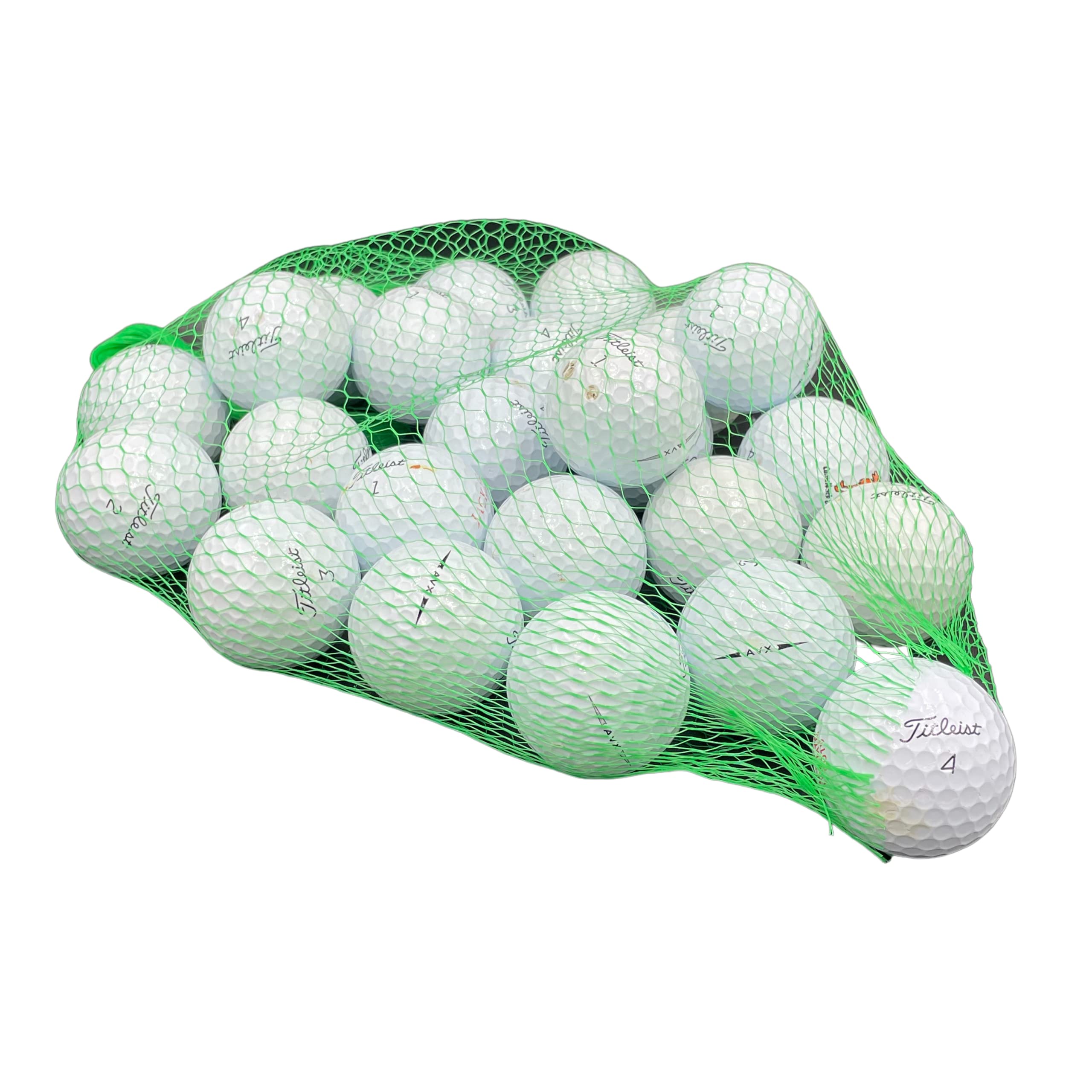 AVX Used/Recycled AAA Grade Golf Balls in Excellent Condition - Perfect for Practice, Driving Range & Budget-Friendly Golf Games