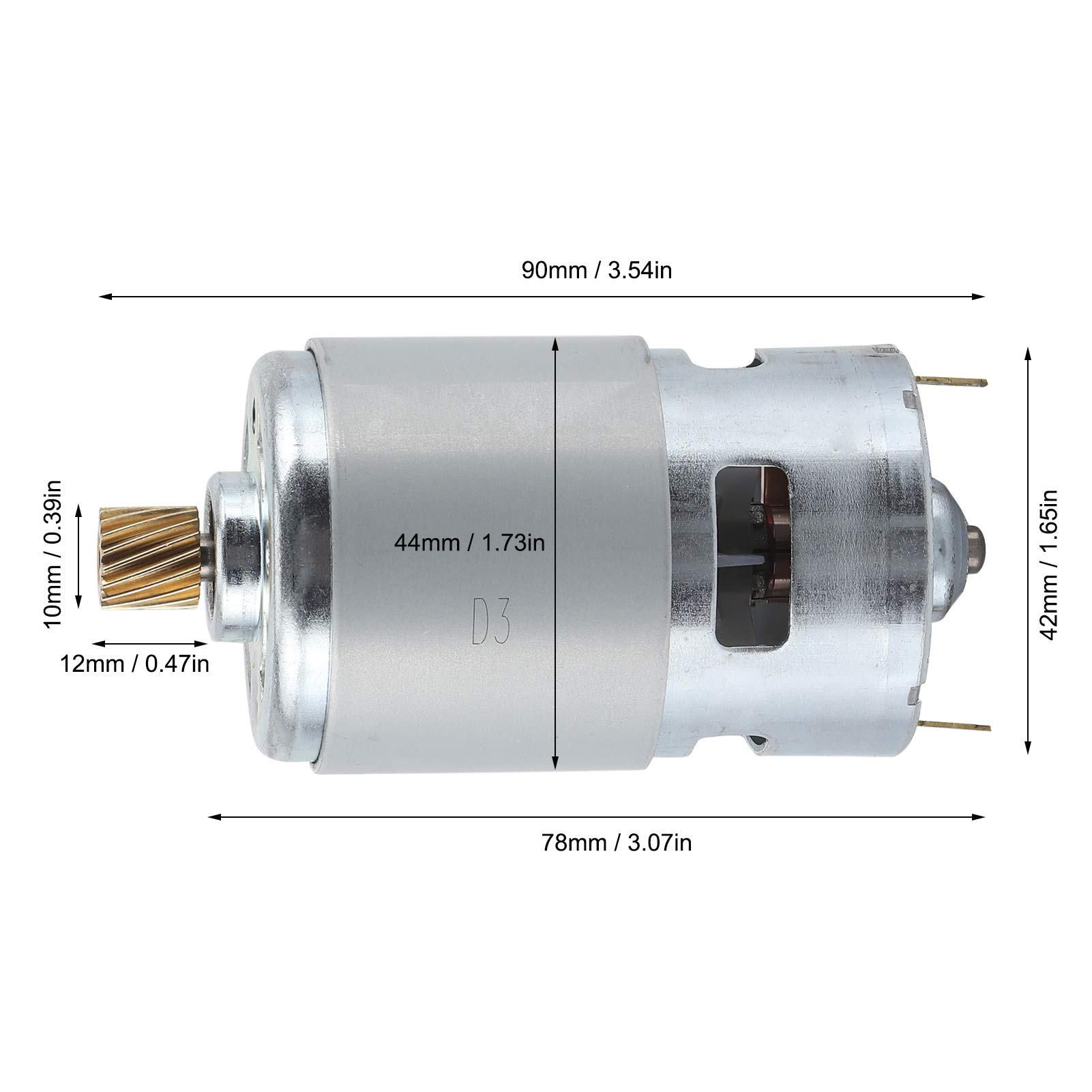 Aramox 18-Tooth Electronic Hand Brake Module Motor - Compatible with Mercedes-Benz S-Class W221 (2006-2013) - OEM 34436850289 - Perfect for Parking Brake Repair & Maintenance
