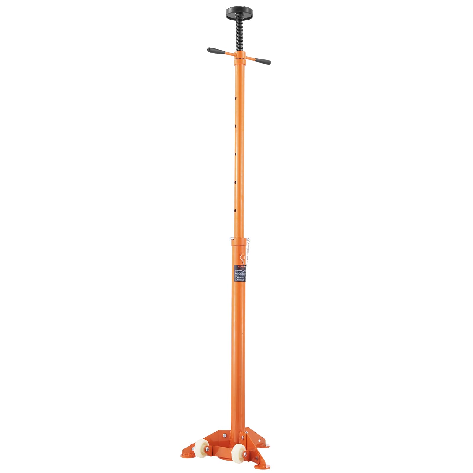 3/4 Ton Heavy Duty Underhoist Stand - Adjustable Car Jack Support with Triangular Base & Wheels (38.4