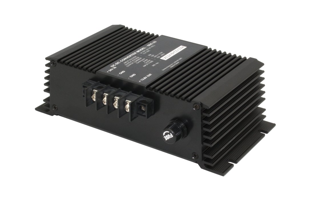 Samlex SDC-23 20A DC-DC Step Down Converter | 23A Peak Output | Advanced Switching Mode Design | Compact & Versatile Mounting | Perfect for RV, Marine & Off-Grid Power Systems