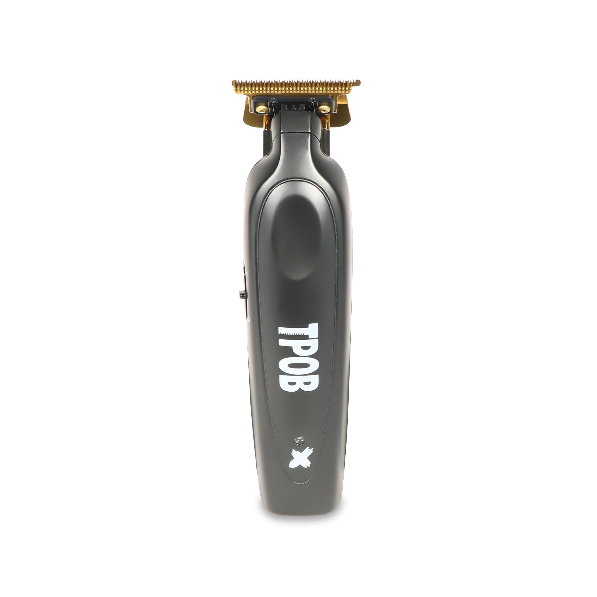 TPOB Black X Trimmer for Men - Cordless Hair Clipper with Charging Stand & Travel Case - Perfect for Home, Travel, and Professional Grooming