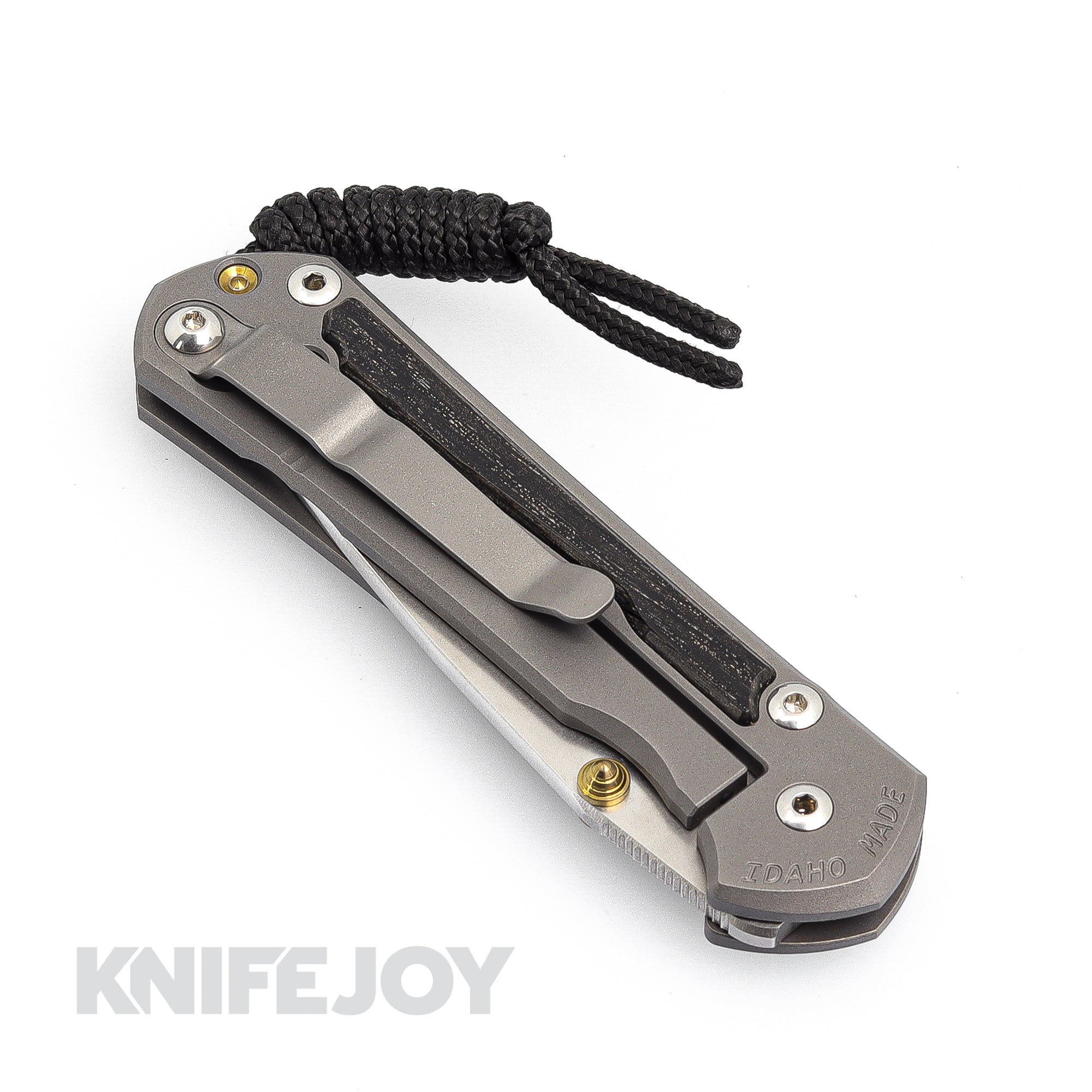 Chris Reeve Knives Small Sebenza 31 Folding Pocket Knife - Magnacut Drop Point Blade, Bog Oak Inlay Handles, Double Gold Lugs - EDC, Outdoor, Camping, Hunting, Survival Gear