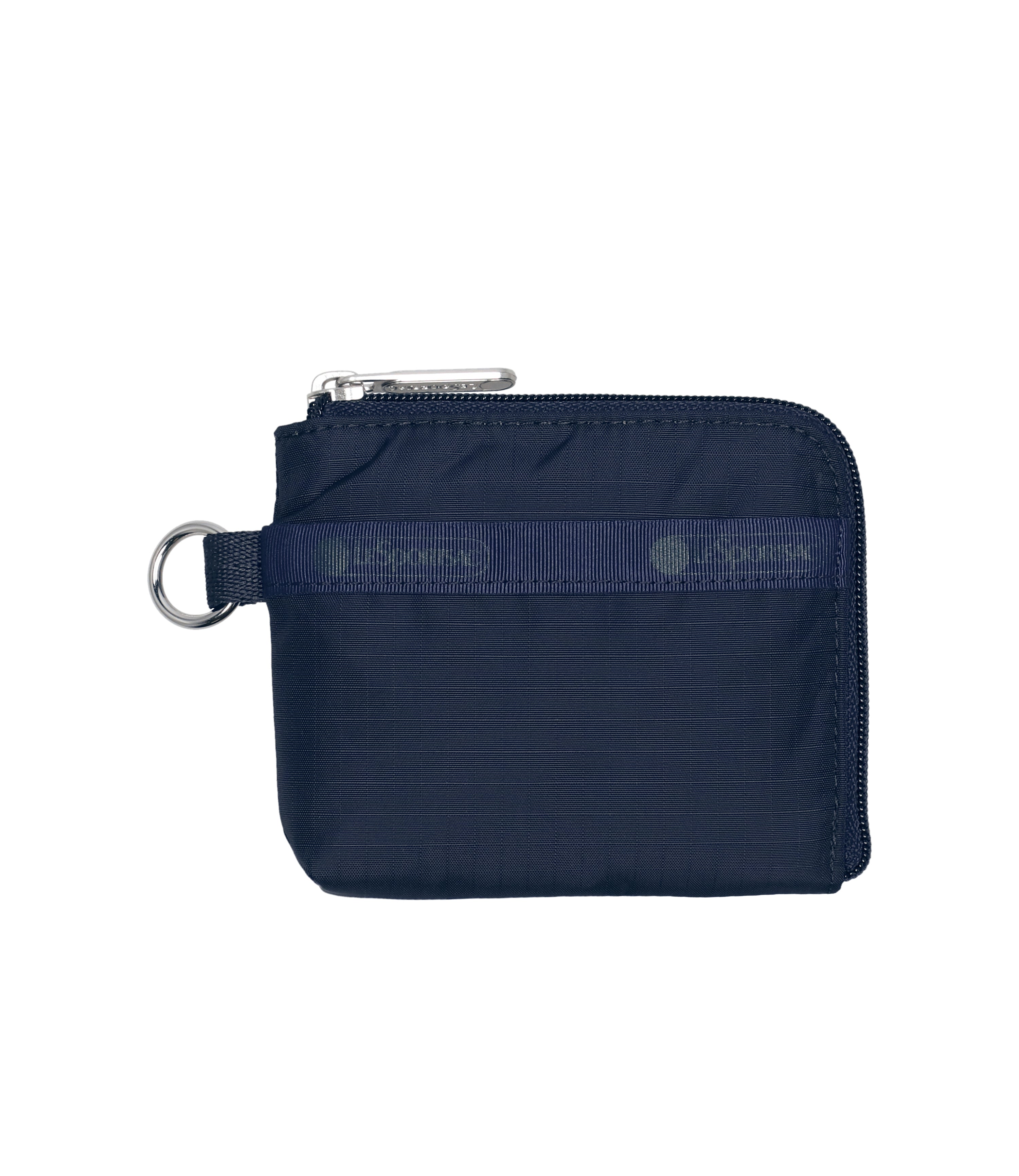 Slim Wallet for Men - Deep Sea Navy Blue Compact Zip RFID Blocking Minimalist Wallet - Perfect for Travel, Business & Everyday Use