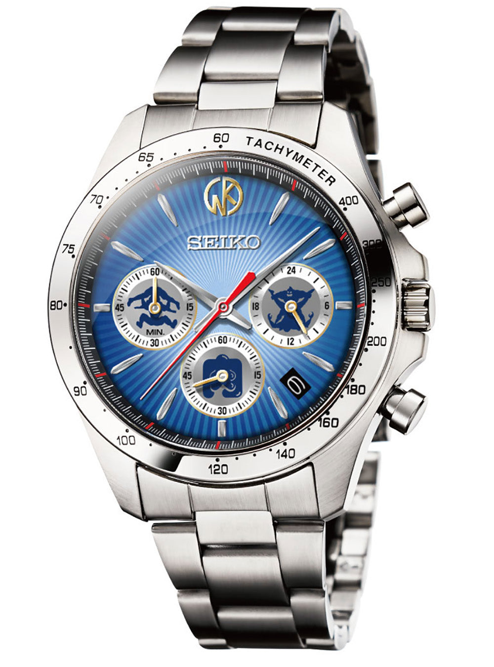 SEIKO × KINNIKUMAN (MUSCLE MAN) 45th Anniversary Limited Edition Watch - Japanese Made Collector's Timepiece for Anime Fans & Watch Enthusiasts - Perfect for Special Occasions, Gift Giving & Anime Collections