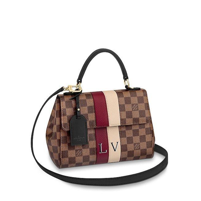 LV Bond Street BB Handbag - Damier Ebene Canvas Crossbody Bag for Women | Perfect for Work, Travel & Everyday Use