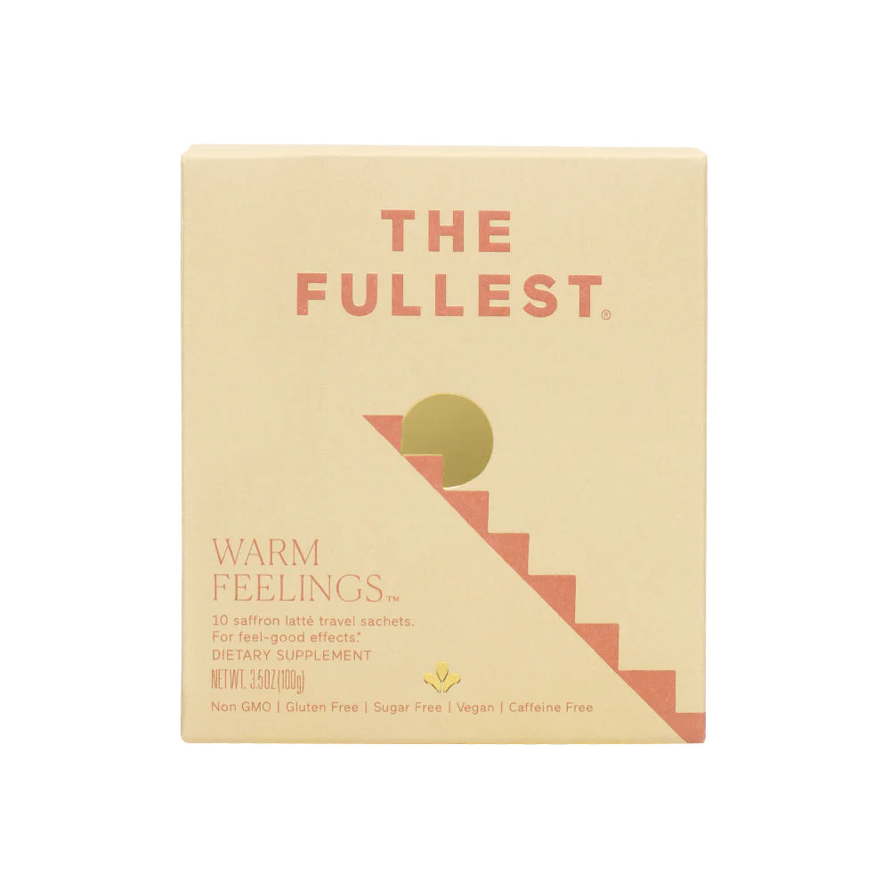 Premium Saffron Latte Mix - Warm Feelings™ Instant Drink Powder for Coffee Lovers - Perfect for Cozy Mornings, Afternoon Tea Time & Relaxing Evenings