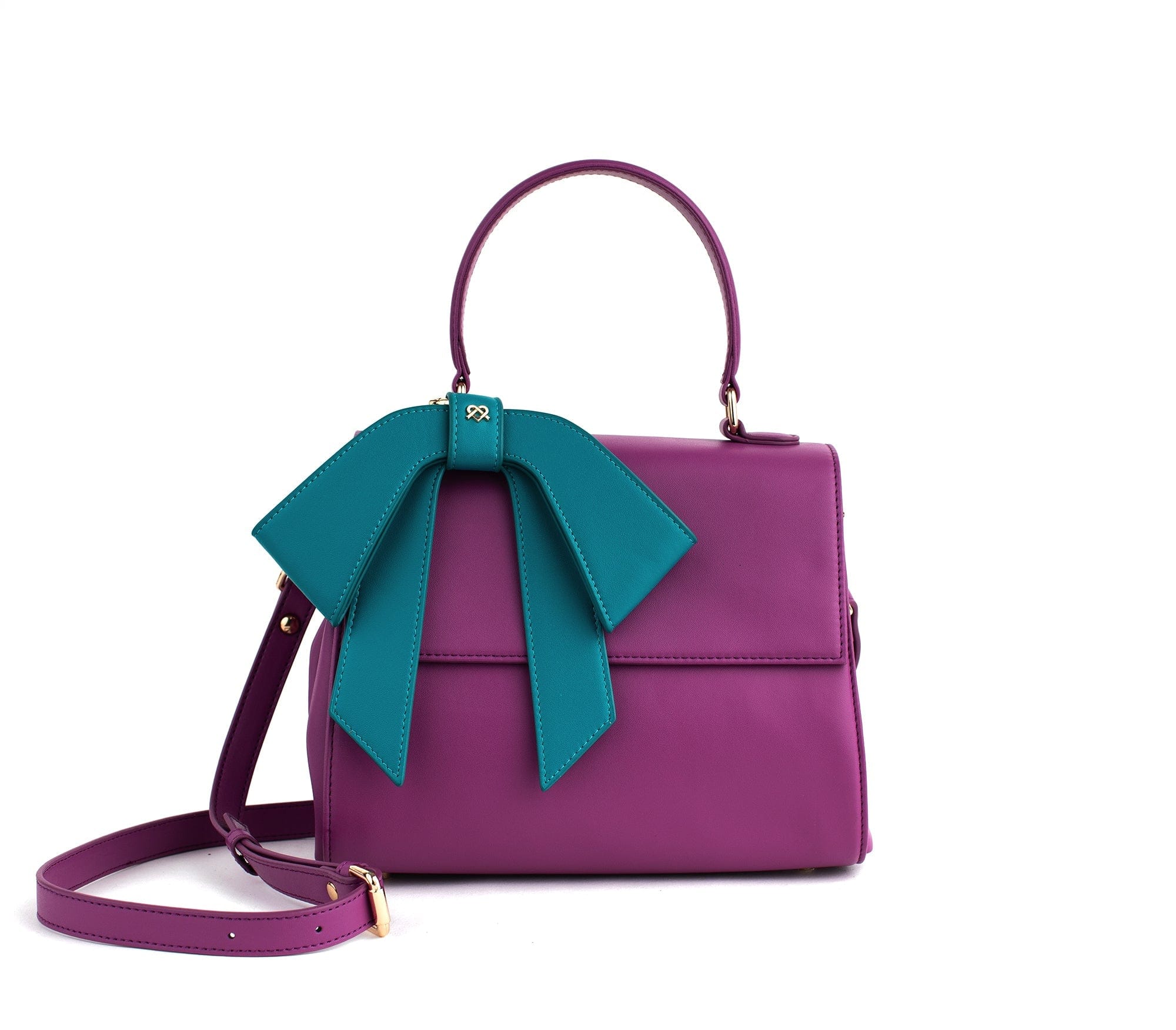 Vegan Leather Handbag for Women | Cottontail Purple Crossbody Purse | Ethical Fashion Accessory for Work, Travel & Everyday Use