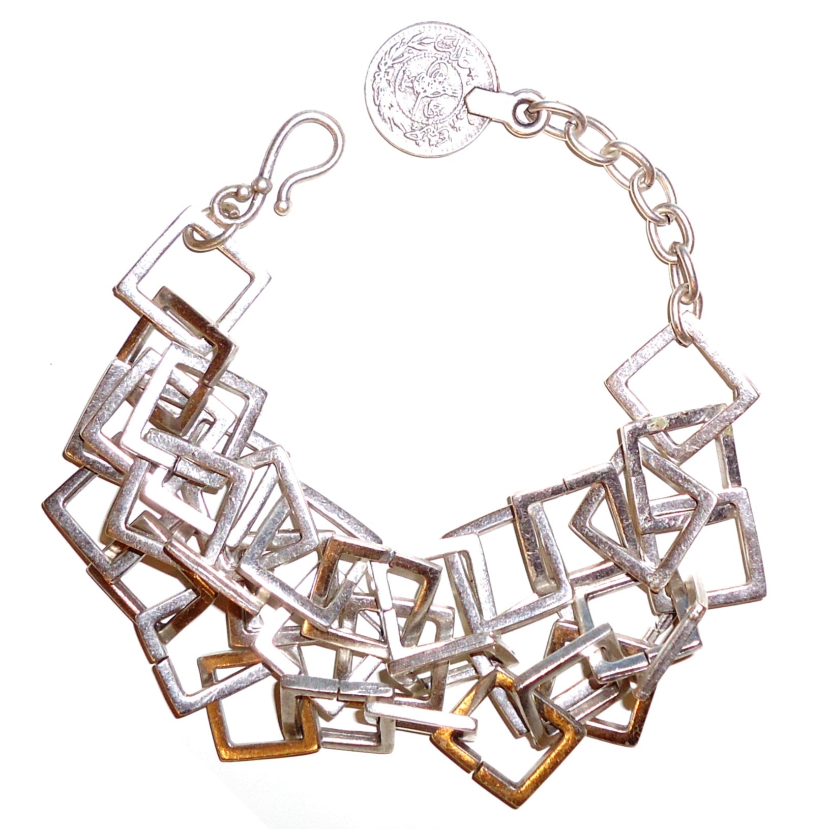 Elegant Square Chain Bracelet for Women - Minimalist Stainless Steel Jewelry Gift - Perfect for Everyday Wear & Special Occasions
