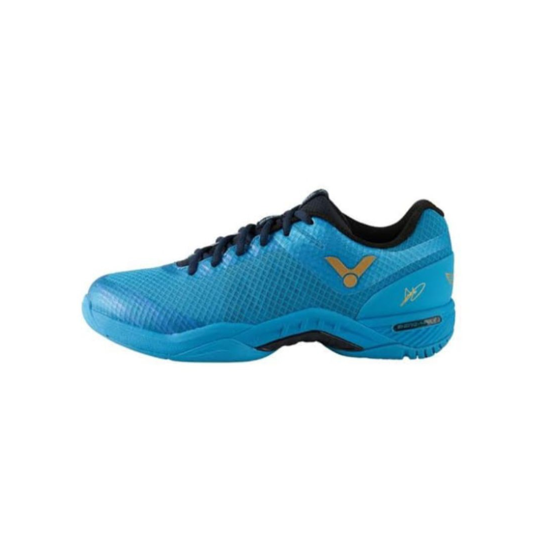 Victor S82F CY Badminton Court Shoes (Cai Yun Edition) - Lightweight Breathable Indoor Sports Shoes for Men & Women - Perfect for Badminton, Volleyball, Squash & Indoor Court Sports [Blue]