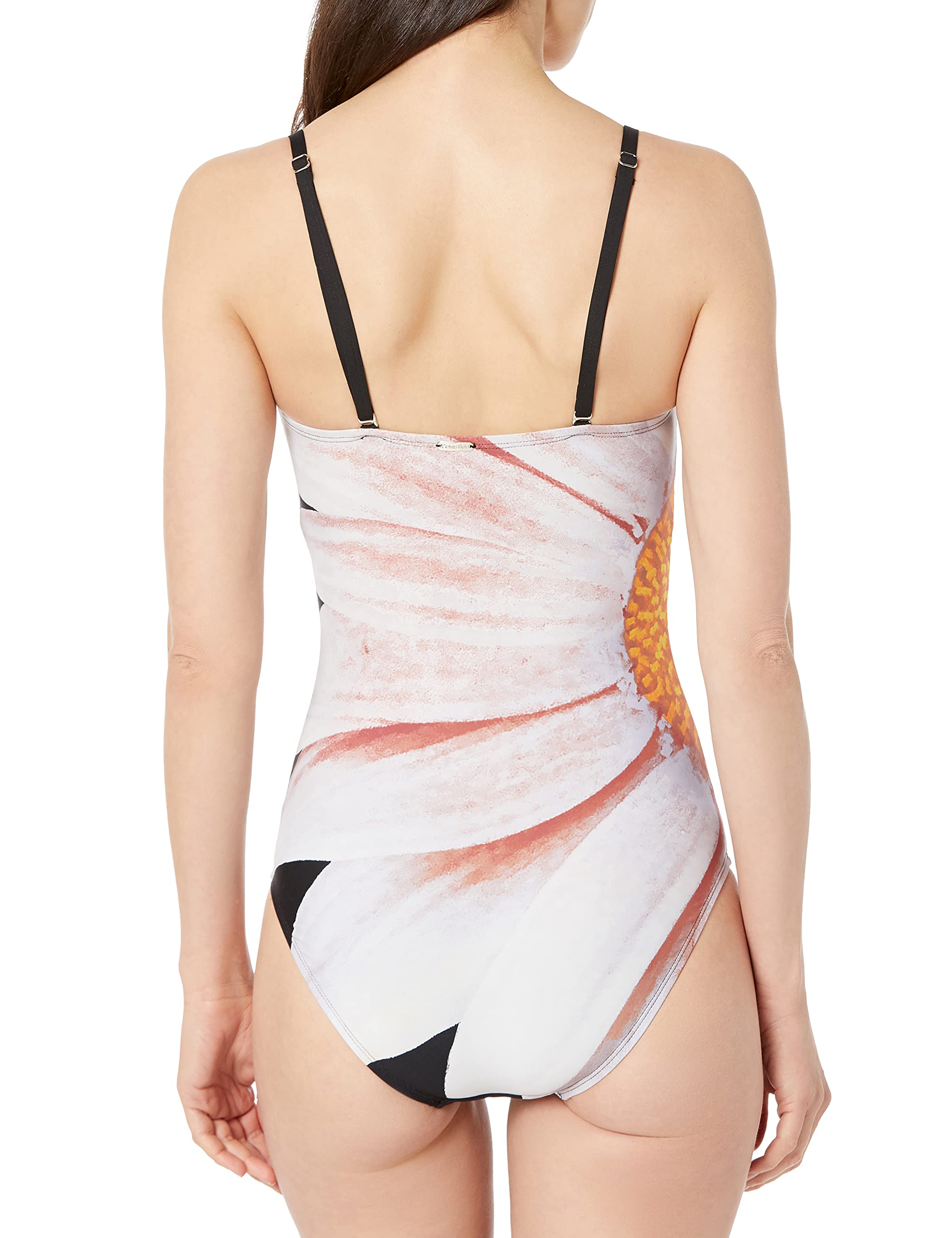 Calvin Klein Women's Tummy Control Bandeau One Piece Swimsuit - Slimming Swimwear for Beach, Pool & Vacation | Comfortable & Stylish Design