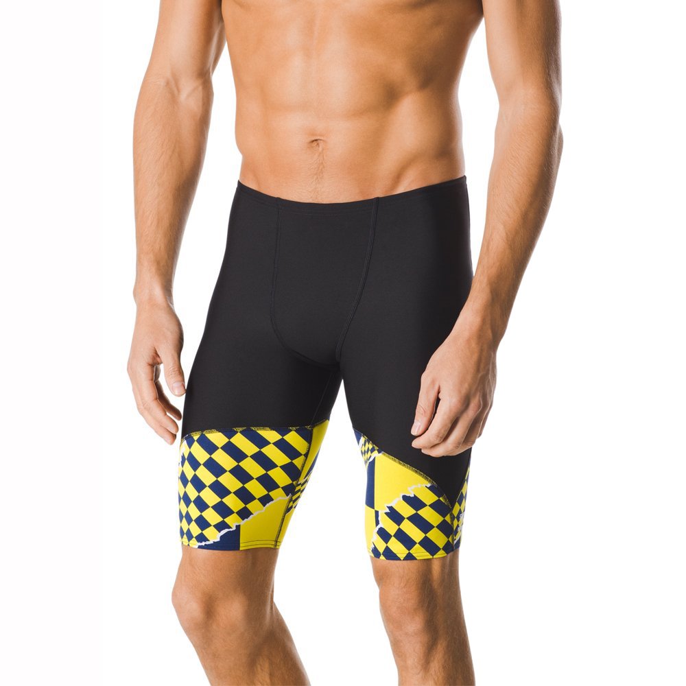 Speedo Men's Endurance+ Fast Jammer Swimsuit - High-Performance Swimwear for Competitive Swimming & Training | Durable, Comfortable & Quick-Drying