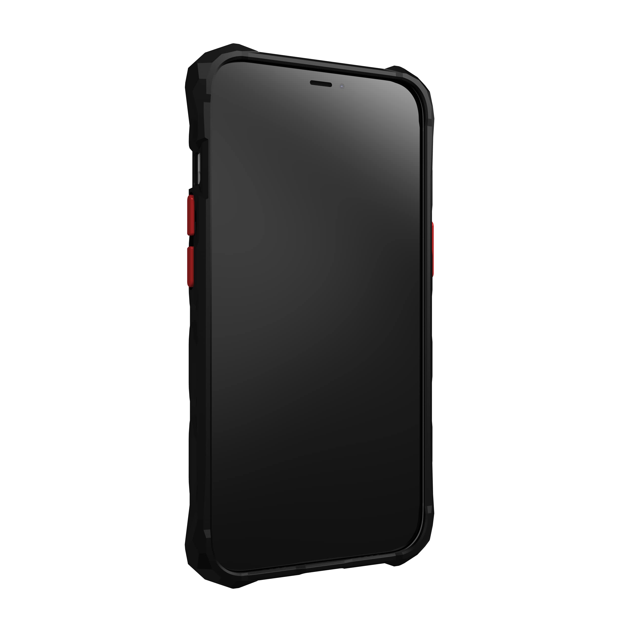 Rugged Military-Grade iPhone 13 Pro Max Case - Element Special Ops Clear/Black Protective Cover | Shockproof, Lightweight & Drop Tested | Perfect for Outdoor Adventures, Construction Work & Extreme Sports (EMT-322-250FV-02)
