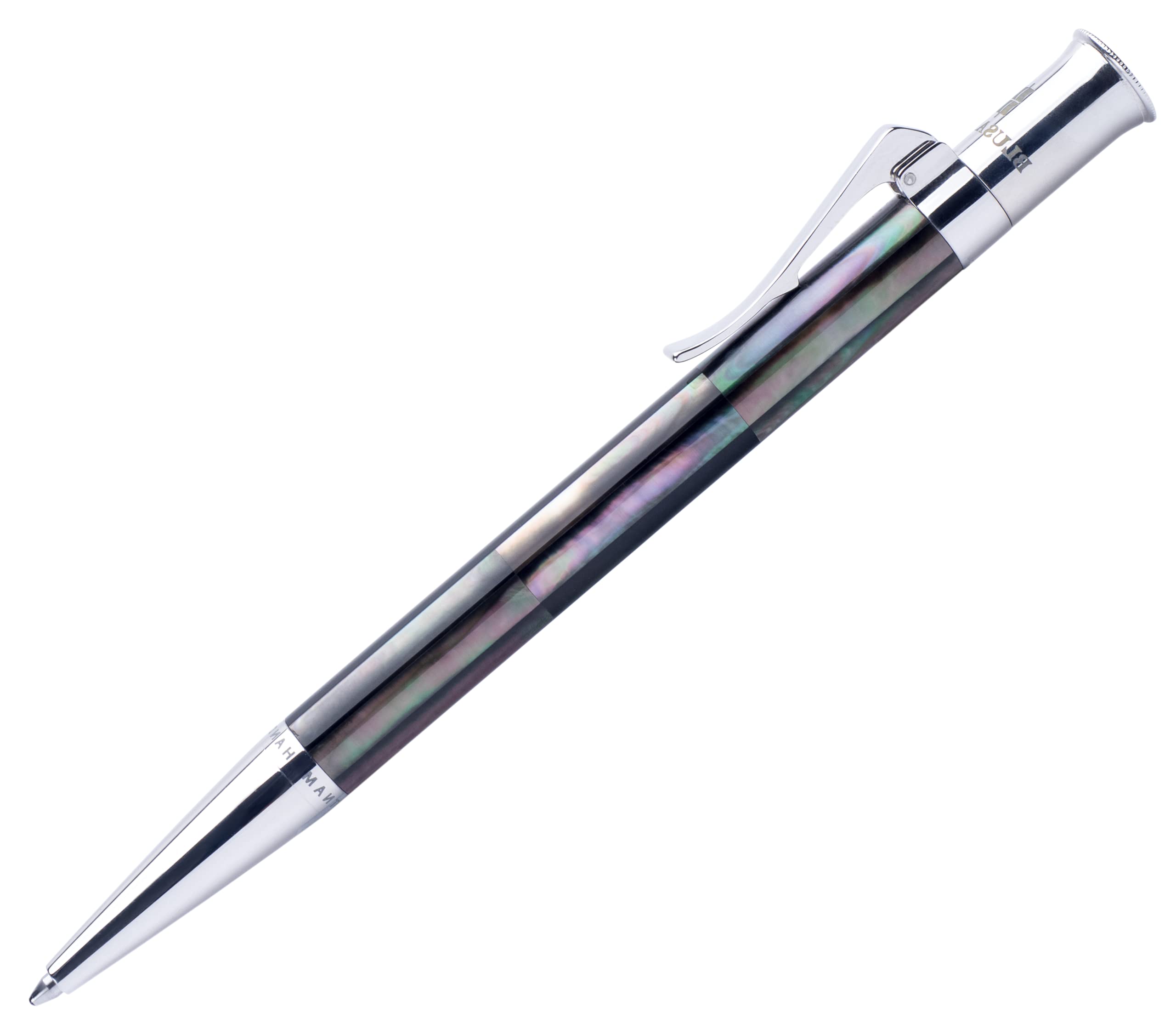 BLUSAIGON® Handcrafted Luxury Ballpoint Pen – Mother of Pearl Abalone Gold Pen Gift Set for Men & Women | Premium Writing Instrument for Valentines Day, Fathers Day, Anniversary, Birthday Gifts | Elegant Office & Business Stationery - Liah Collection