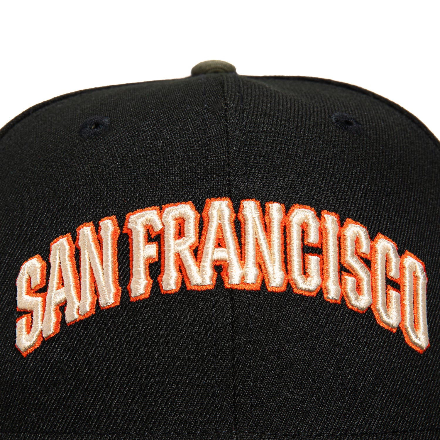 New Era 59Fifty San Francisco Giants 1989 World Series Patch Snapback Hat - Black, Olive, Orange - Perfect for Baseball Games, Sports Events & Streetwear Fashion