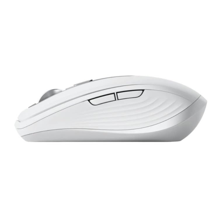 Logitech MX Anywhere 3 Wireless Mouse for Mac - Compact Portable Bluetooth Mouse with Fast Scrolling & USB-C Charging | Perfect for Travel, Office & Remote Work | Includes Knox Gear 4-Port USB Hub (2-Piece Bundle)