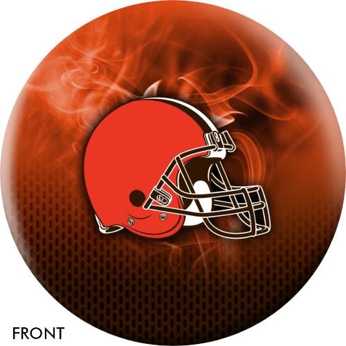 Official NFL Cleveland Browns Themed Bowling Ball - Perfect for Game Day Parties & Bowling Enthusiasts