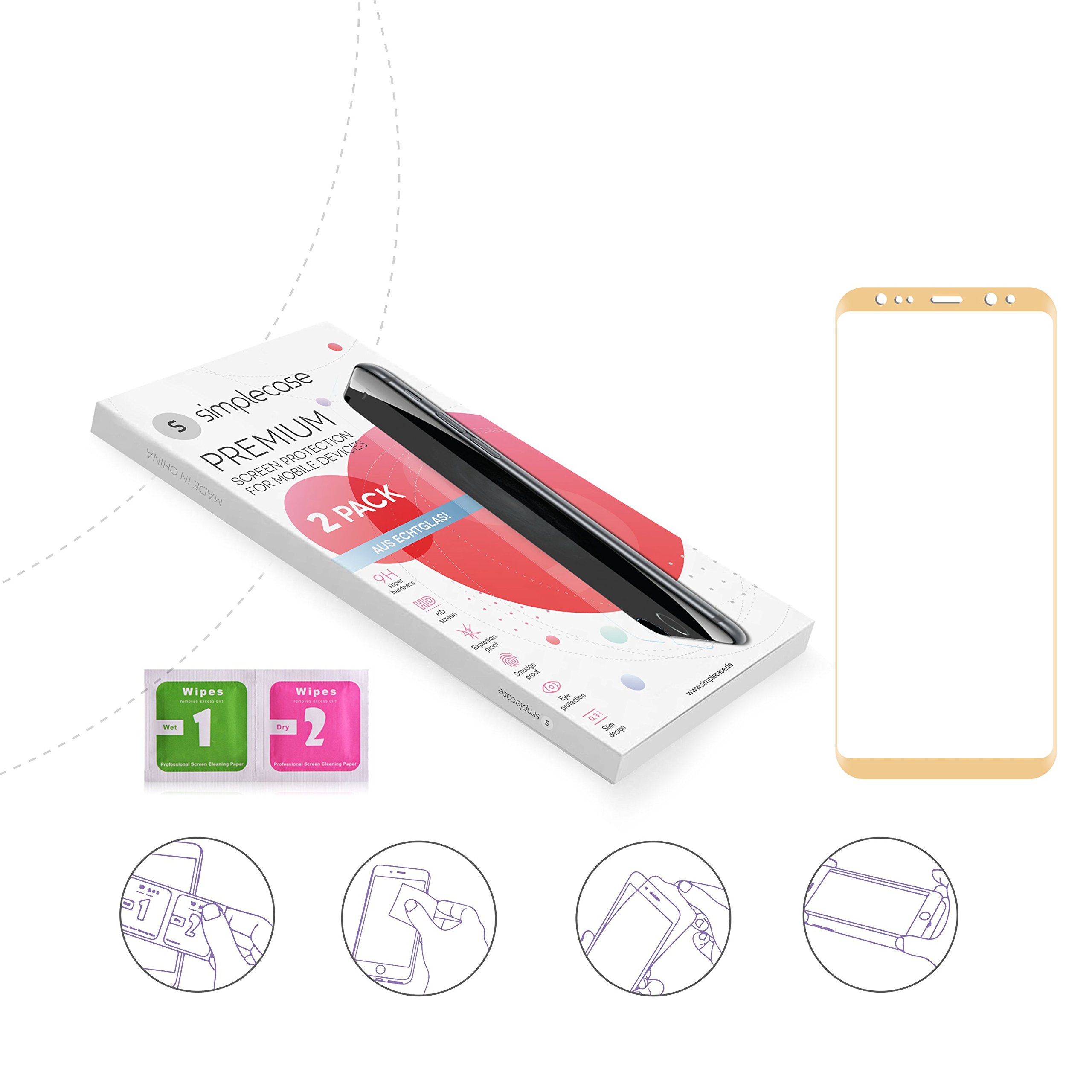 Premium Tempered Glass Screen Protector for Samsung Galaxy S21/S20/S10 - Shatterproof, HD Clear, Anti-Scratch - Perfect for Work, Travel & Everyday Protection