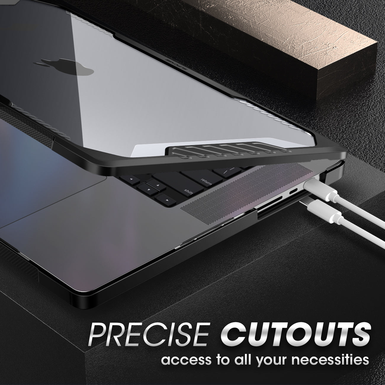 Apple MacBook Pro 16-inch M1/M2 Pro/Max Laptop Case (2021-2023 Model) - SUPCHE Unicorn Beetle Pro Series Protective Cover - Shockproof & Scratch-Resistant - Perfect for Work, Travel & College Use