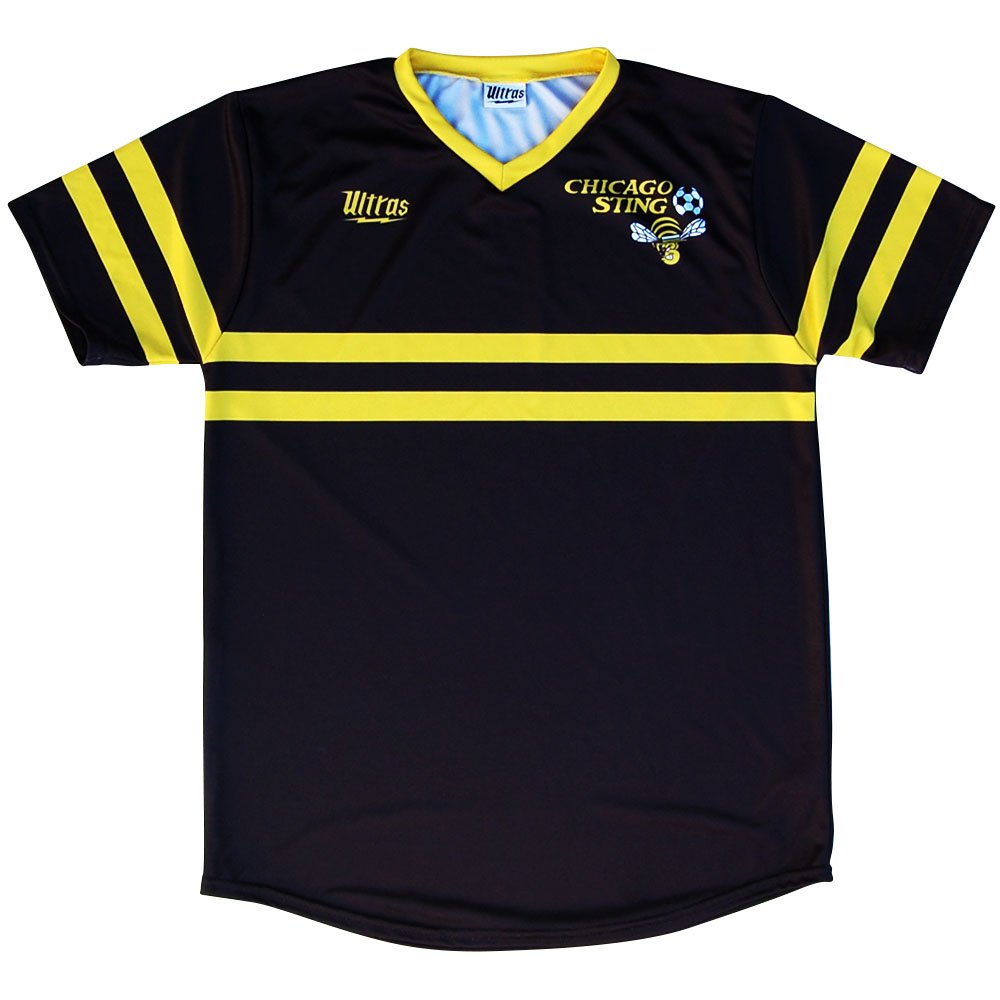 Authentic Ultras Chicago Sting Soccer Jersey - Men's Vintage Retro Football Shirt - Perfect for Matches, Fan Events & Collectors