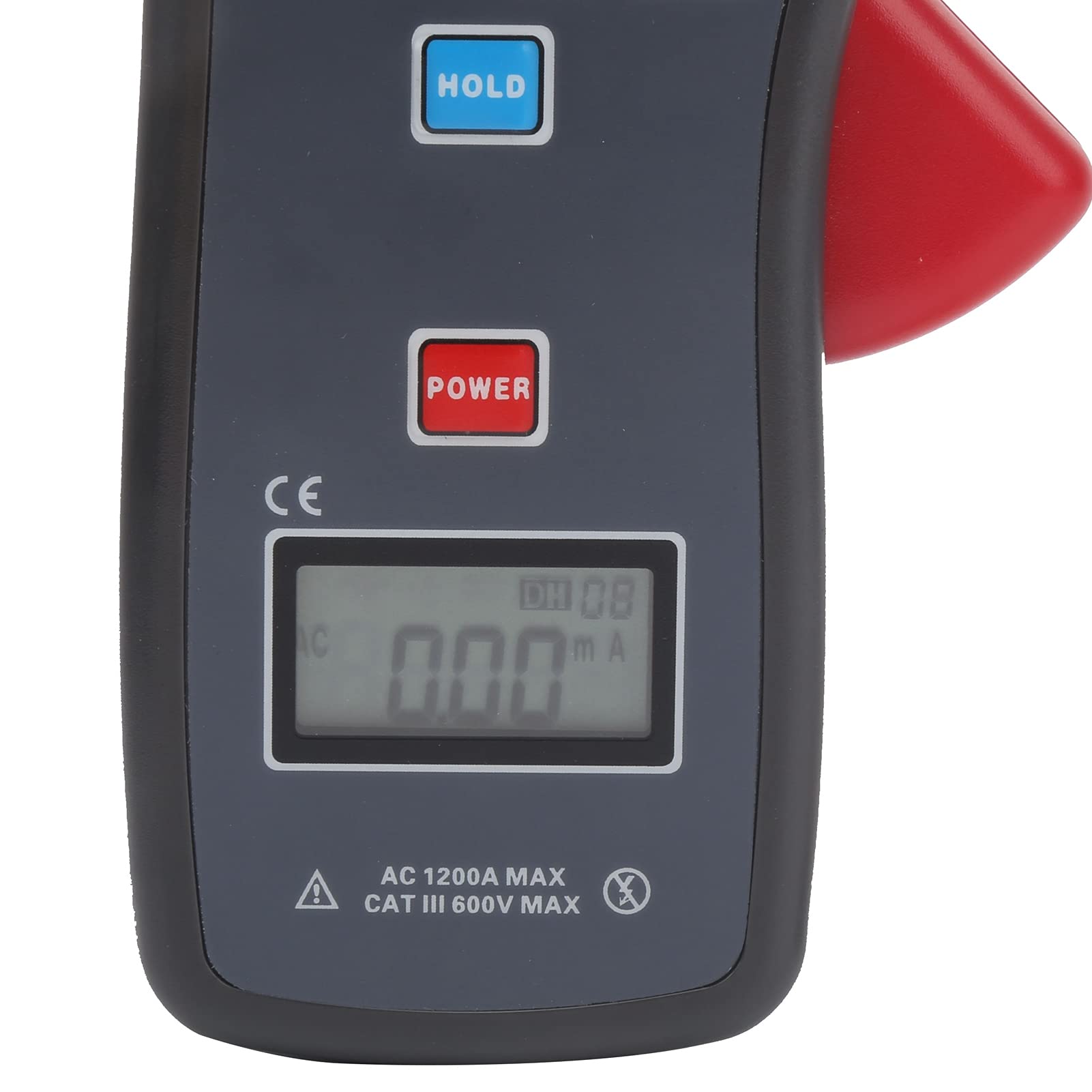 ETCR6800 Digital Leakage Clamp Meter - 68mm Jaw USB Current Tester Ammeter for Electrical Safety Testing | Ideal for HVAC, Industrial Maintenance & Home Electrical Inspections
