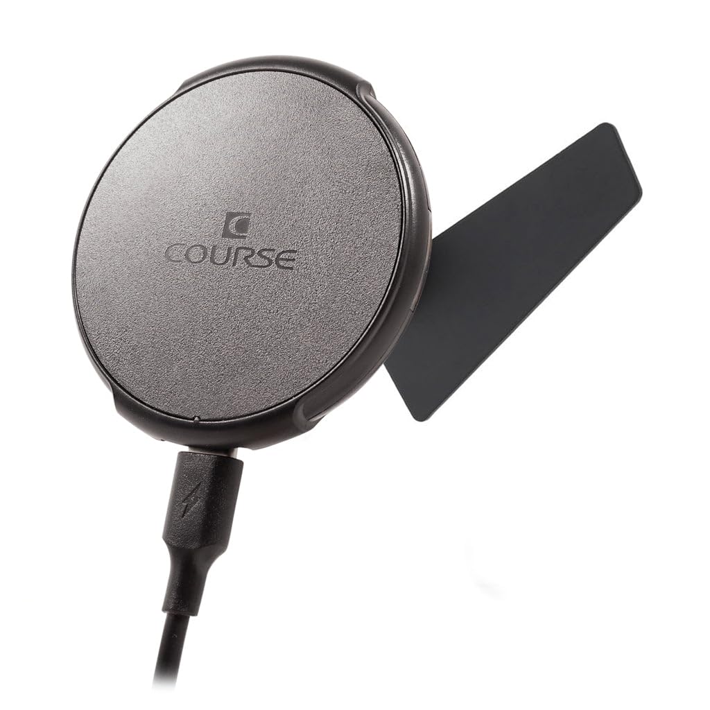 Course Motorsports DirectFit Phone Mount - Magnetic & Wireless Charging for Honda Pilot/Ridgeline (2016-2023) | Universal Smartphone Compatibility | Secure Hands-Free Driving | Perfect for Commuting, Road Trips & GPS Navigation