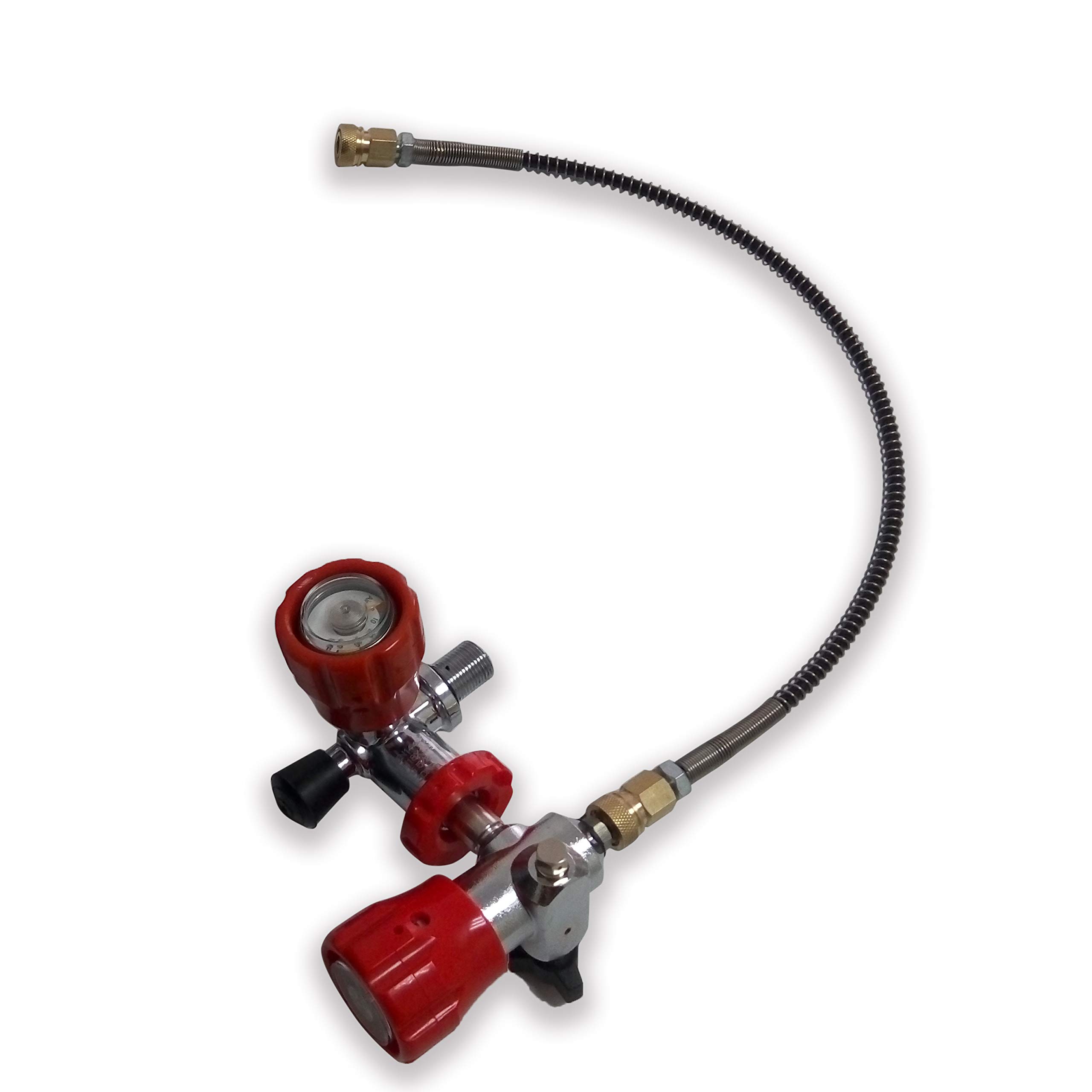 Acecare PCP Air Tank Fill Valve 300bar 30MPa M18x1.5 Thread for Paintball & PCP Air Rifles | High Pressure Airgun Charging Station for Shooting Sports & Outdoor Activities