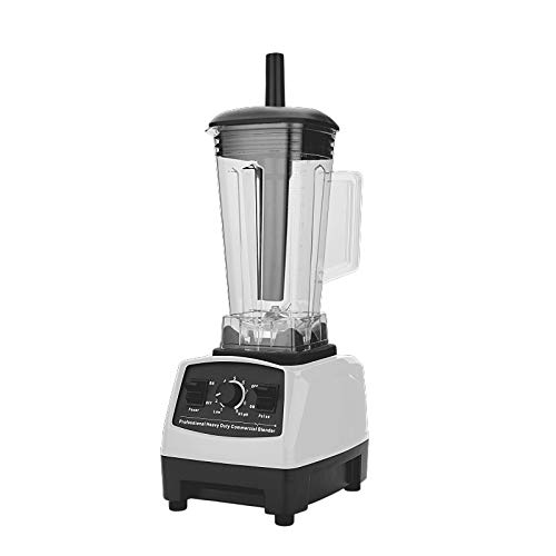 Professional 2200W Commercial Blender Juicer - High-Speed Smoothie Maker for Fruits & Vegetables, Food Processor with 30,800 RPM (White) - Perfect for Smoothie Bars, Restaurants & Healthy Home Cooking