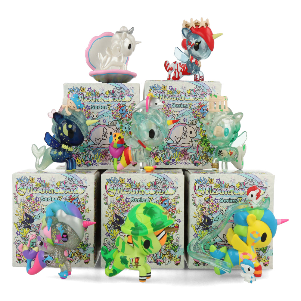 Mermicorno Series 7 Collectible Unicorn Mermaid Figures - Perfect for Display, Gifts & Fantasy Collections