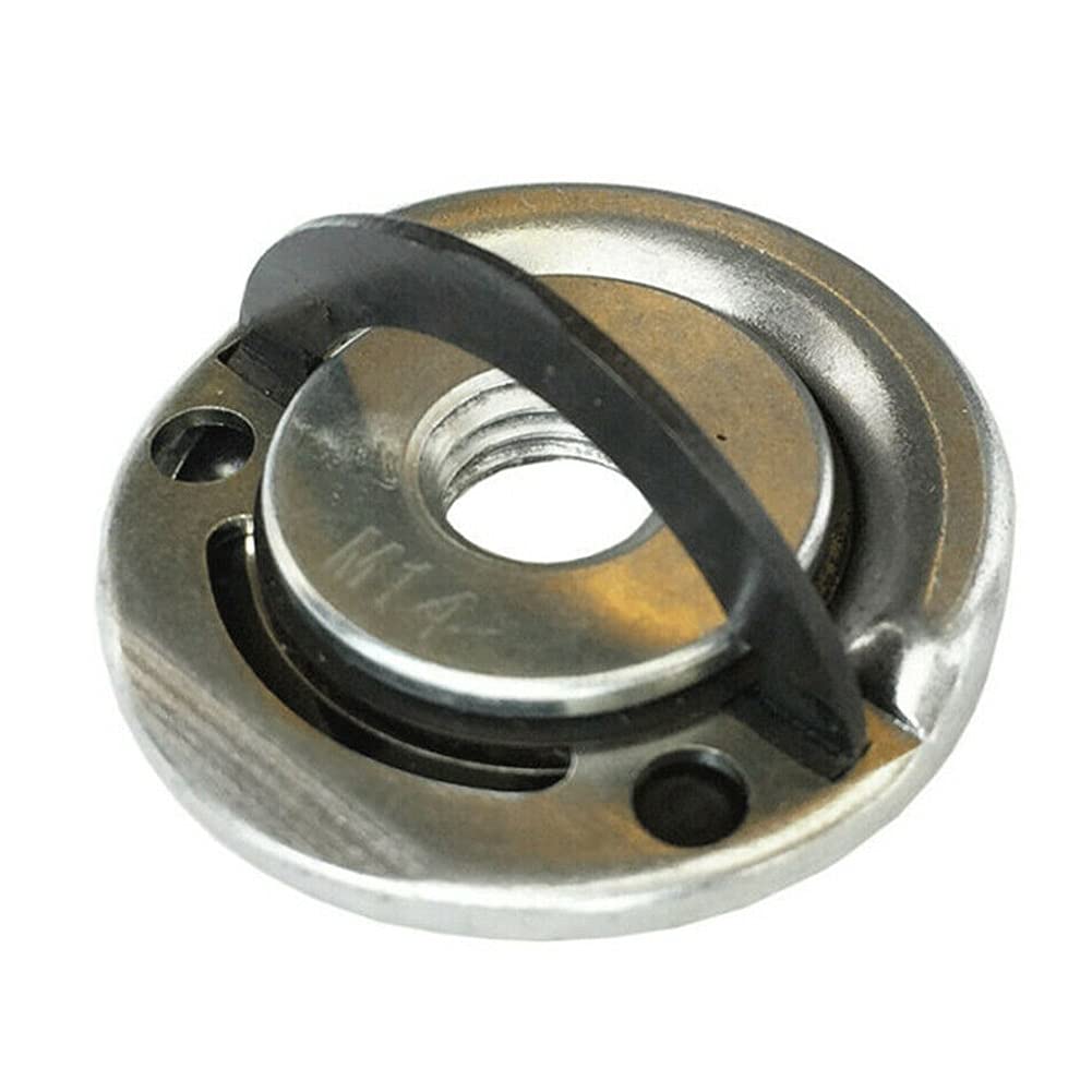 Durable M14 Flange Nut Quick Change Locking Replacement Part for M.C Blade Disc - Angle Grinder Accessory for Smooth Oscillating Tool Operation | Perfect for DIY Projects, Metal Cutting & Woodworking