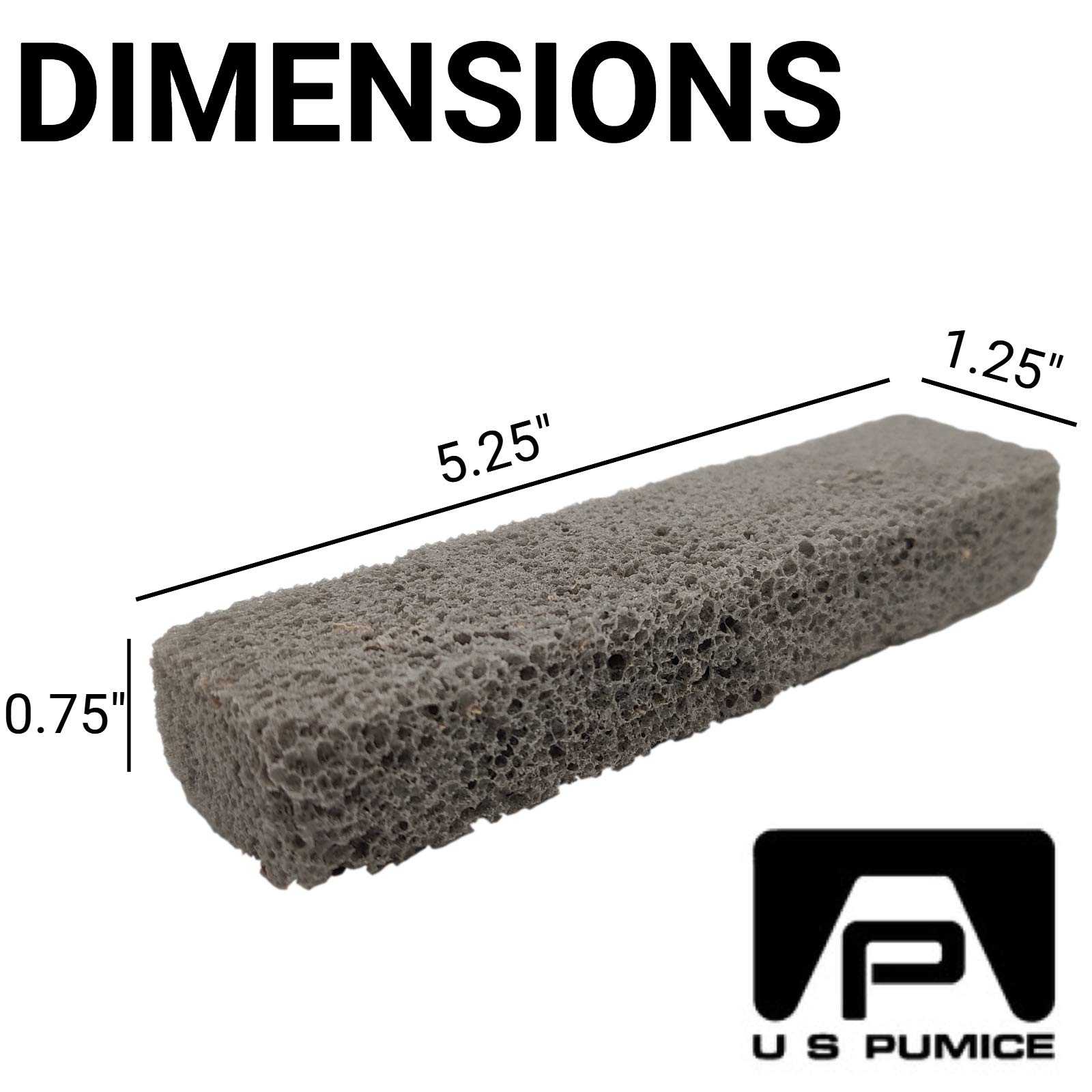 PUMIE Heavy Duty Pumice Scouring Stick - Pack of 12 | Extra Strong Pumice Stone for Toilet Cleaning, Rust Removal, Grill & Oven Cleaning | Eliminates Hard Water Rings, Stains in Bathrooms, Pools & Tubs | Perfect for Deep Cleaning Tough Surfaces