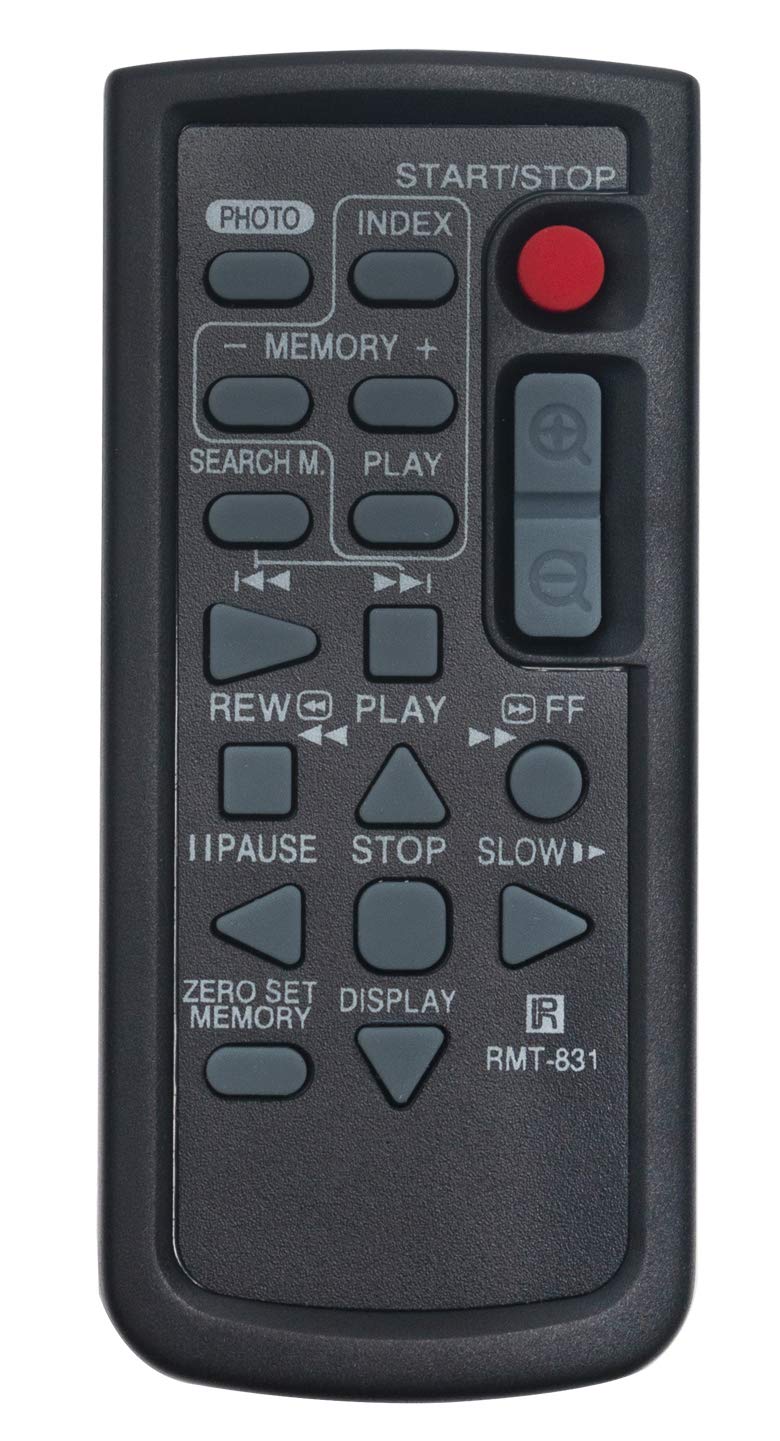 Original Remote Replacement for Sony Camcorder Handycam Video Camera Models DCR-TRV460 HVR-A1J HVR-A1U HVR-A1N HVR-A1E HVR-A1P HVR-A1C DCR-HC40 DCR-HC30 DCR-PC330 DCR-HC85 DCR-HC96 DCR-HC1 - Perfect for Home Videos, Travel Recording & Professional Filming