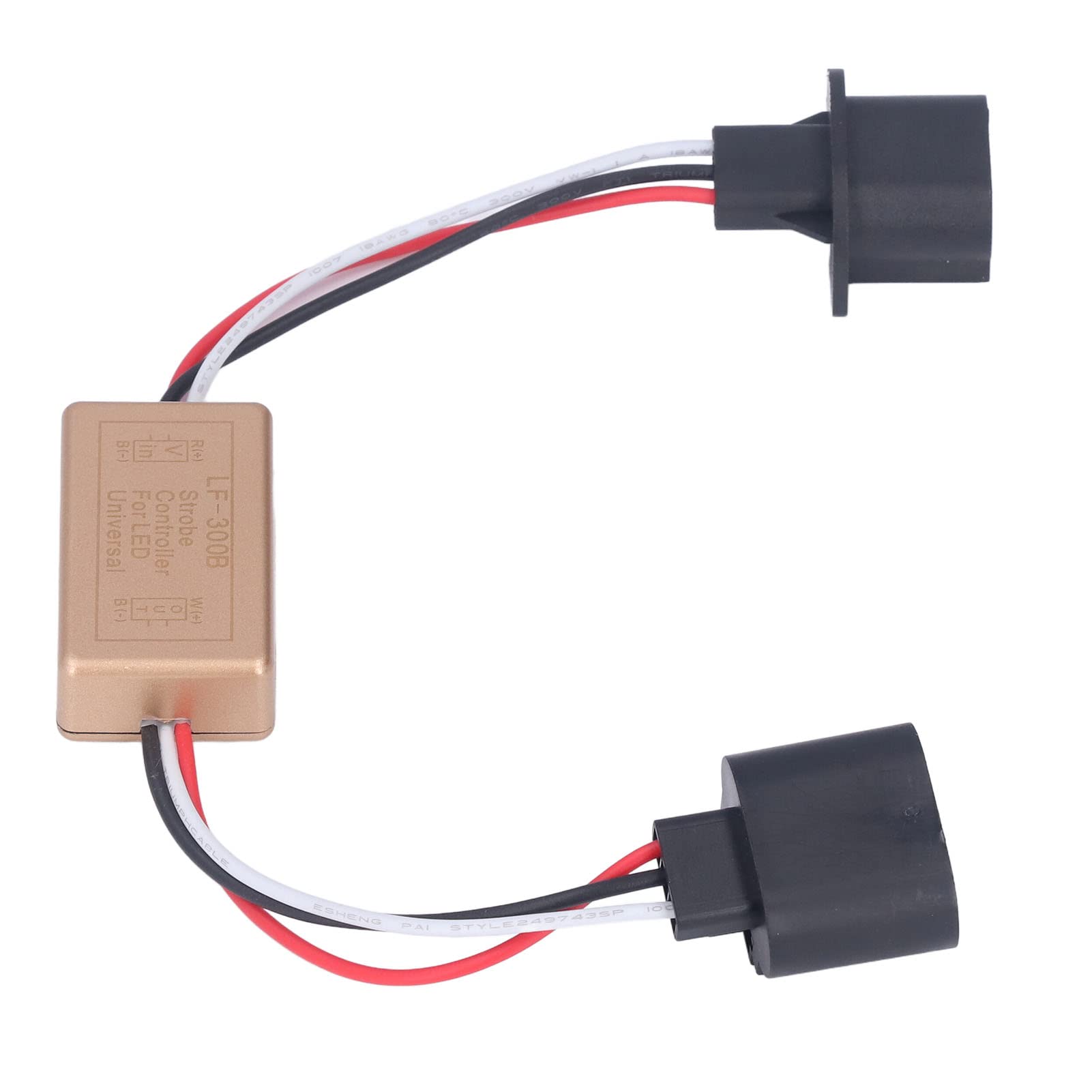 Qinlorgo 930V LED Strobe Flash Controller - 12V/24V Universal Flasher Module for Cars, Motorcycles, Trucks & Boats - Perfect for Emergency Lights, Warning Signals & Vehicle Customization