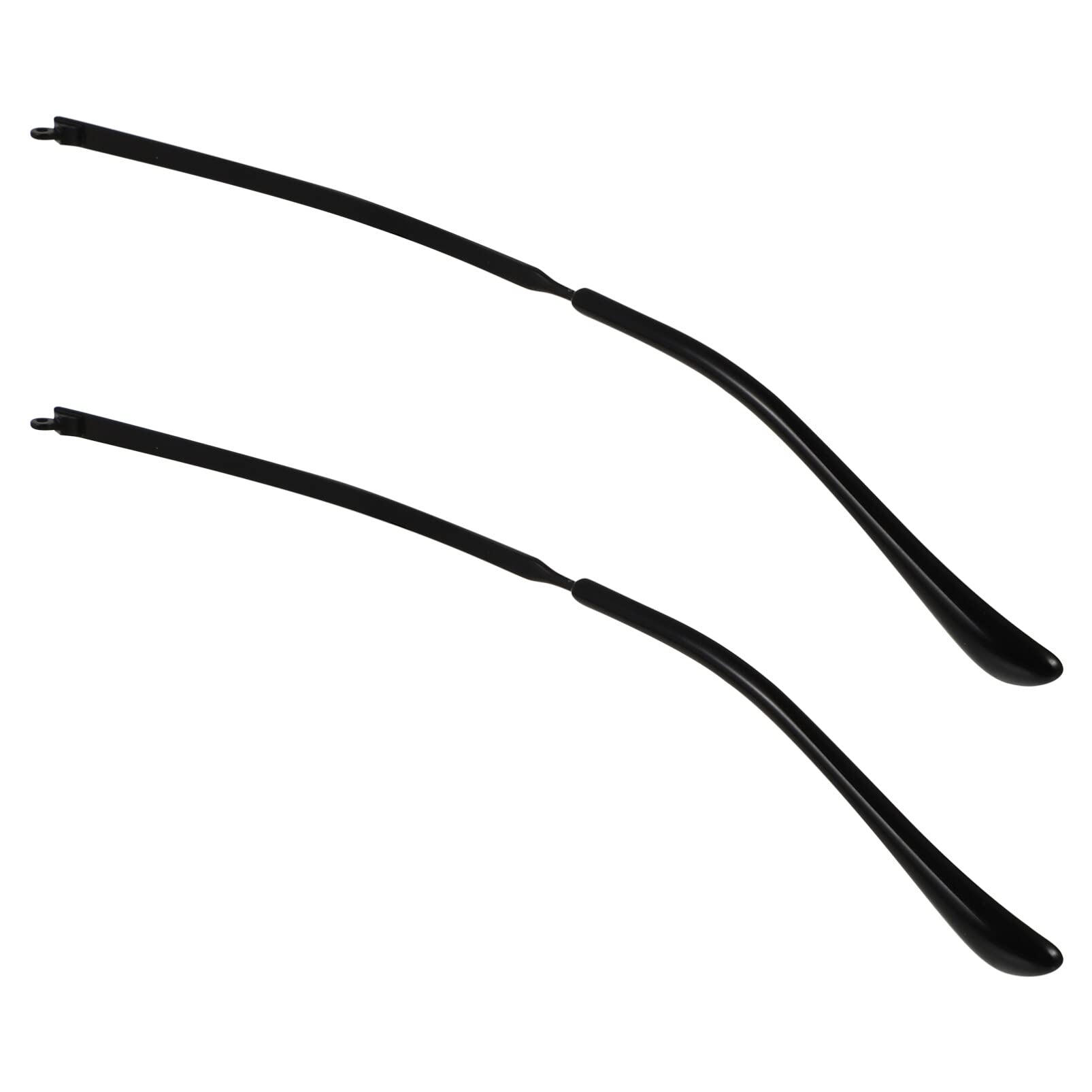 Lurrose Metal Sunglasses Replacement Temple Arms - Universal Fit for Eyeglass Frames - Durable Glasses Accessories (Black) - Perfect for Repairing Broken Sunglasses & Customizing Eyewear