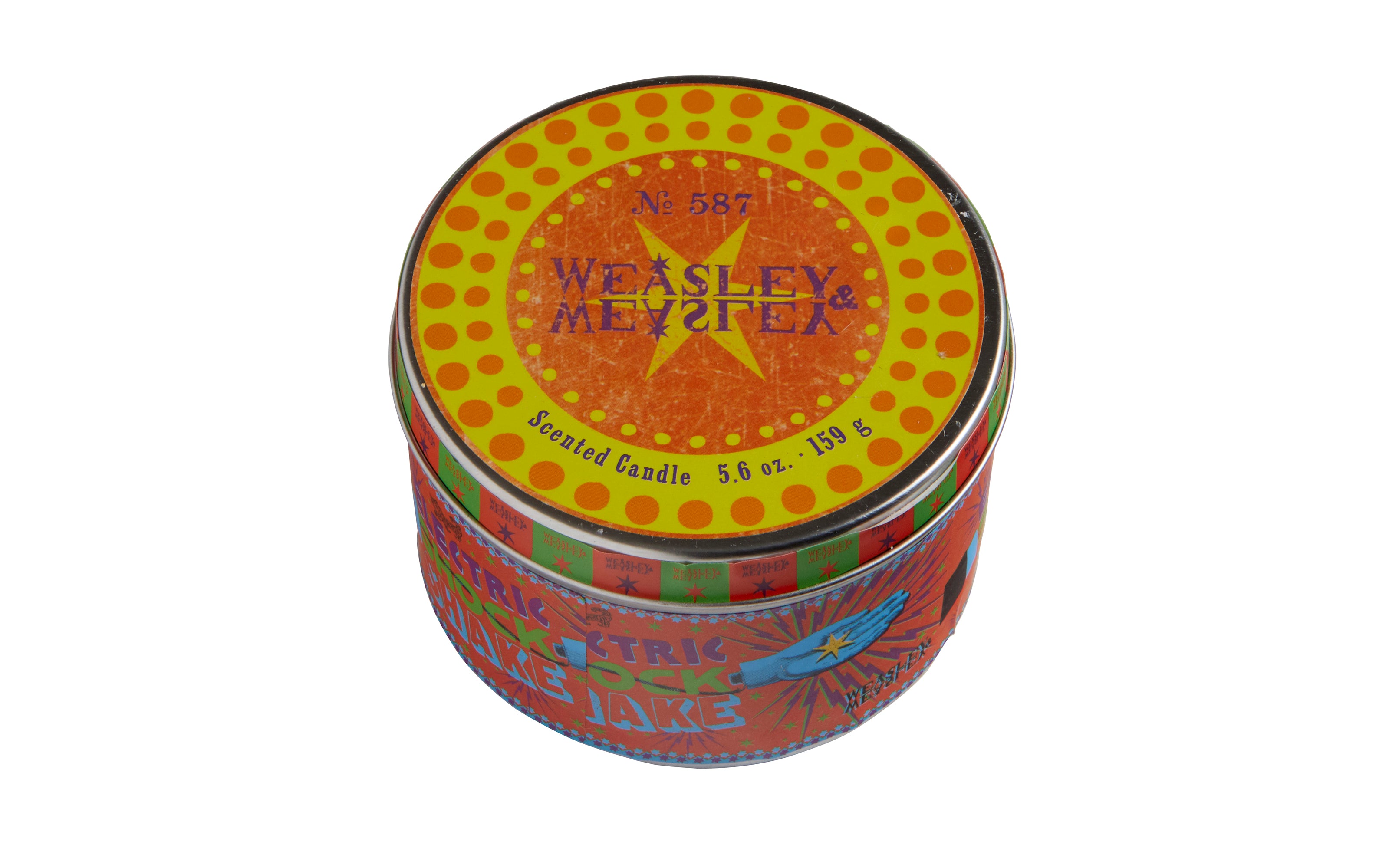 Harry Potter Weasleys' Wizard Wheezes Scented Candle - Cinnamon Aroma, 5.6 oz - Perfect for Harry Potter Fans, Home Decor, Gifts & Relaxation