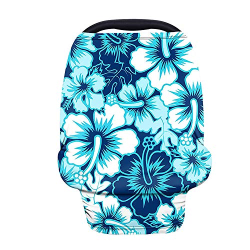 blue floral