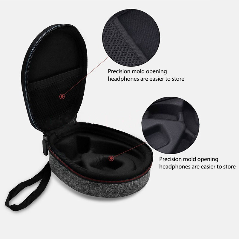 Bone Conduction Headphones Storage Case - Waterproof & Shockproof Carrying Pouch for Sports, Running, Cycling, and Outdoor Activities