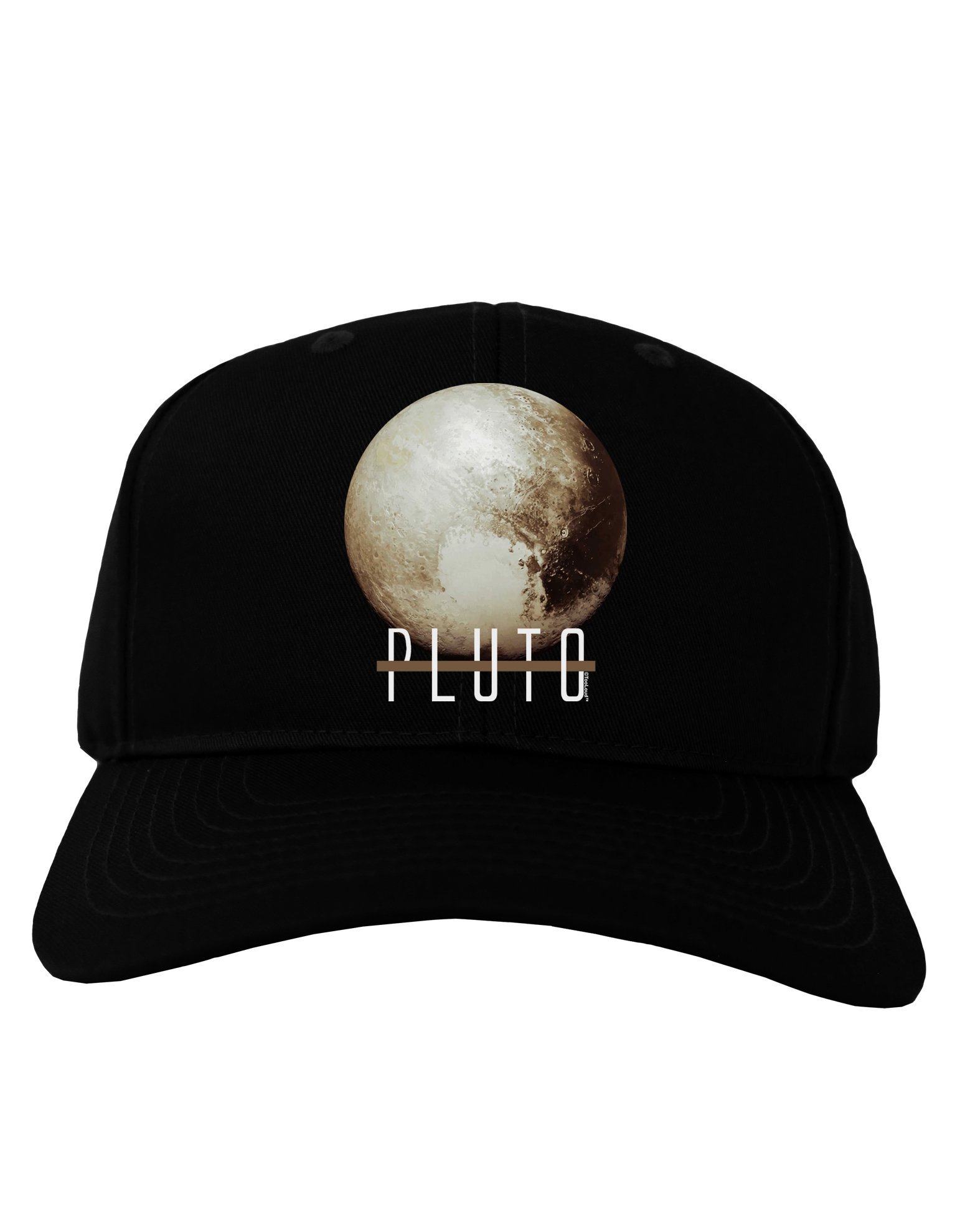 TOOLOUD Planet Pluto Text Dark Adult Baseball Cap - Stylish Dark Baseball Hat for Men & Women - Perfect for Outdoor Activities, Sports & Casual Wear