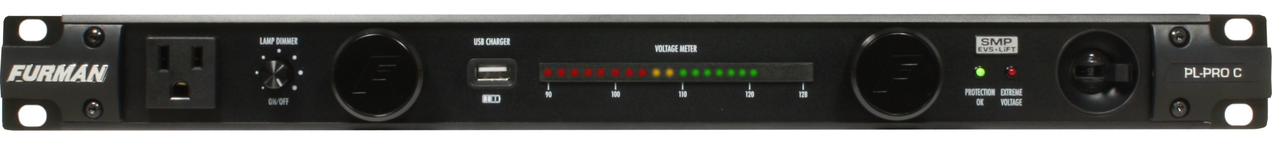 Furman PL-PRO C 20 Amp Advanced Power Conditioner - Professional-Grade Surge Protector for Home Theater, Studio & AV Equipment