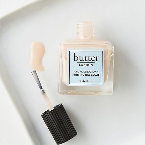 Butter London Nail Foundation Priming Base Coat - Strengthening & Smoothing Nail Primer for Long-Lasting Manicures - Perfect for Salon & Home Nail Care