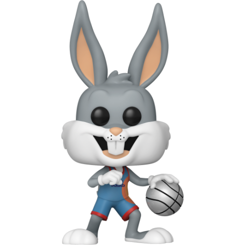 Space Jam A New Legacy Bugs Bunny Dribbling Basketball Action Figure - Collectible Movie Merchandise for Fans & Home Decor