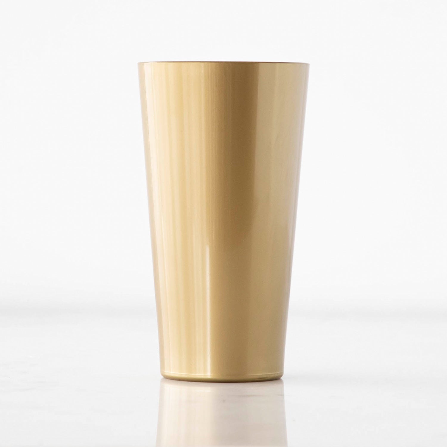 Premium Gold Pint SymGlass - Elegant Drinking Glass for Cocktails, Beer & Iced Coffee | Perfect for Home Bars, Parties & Gifting