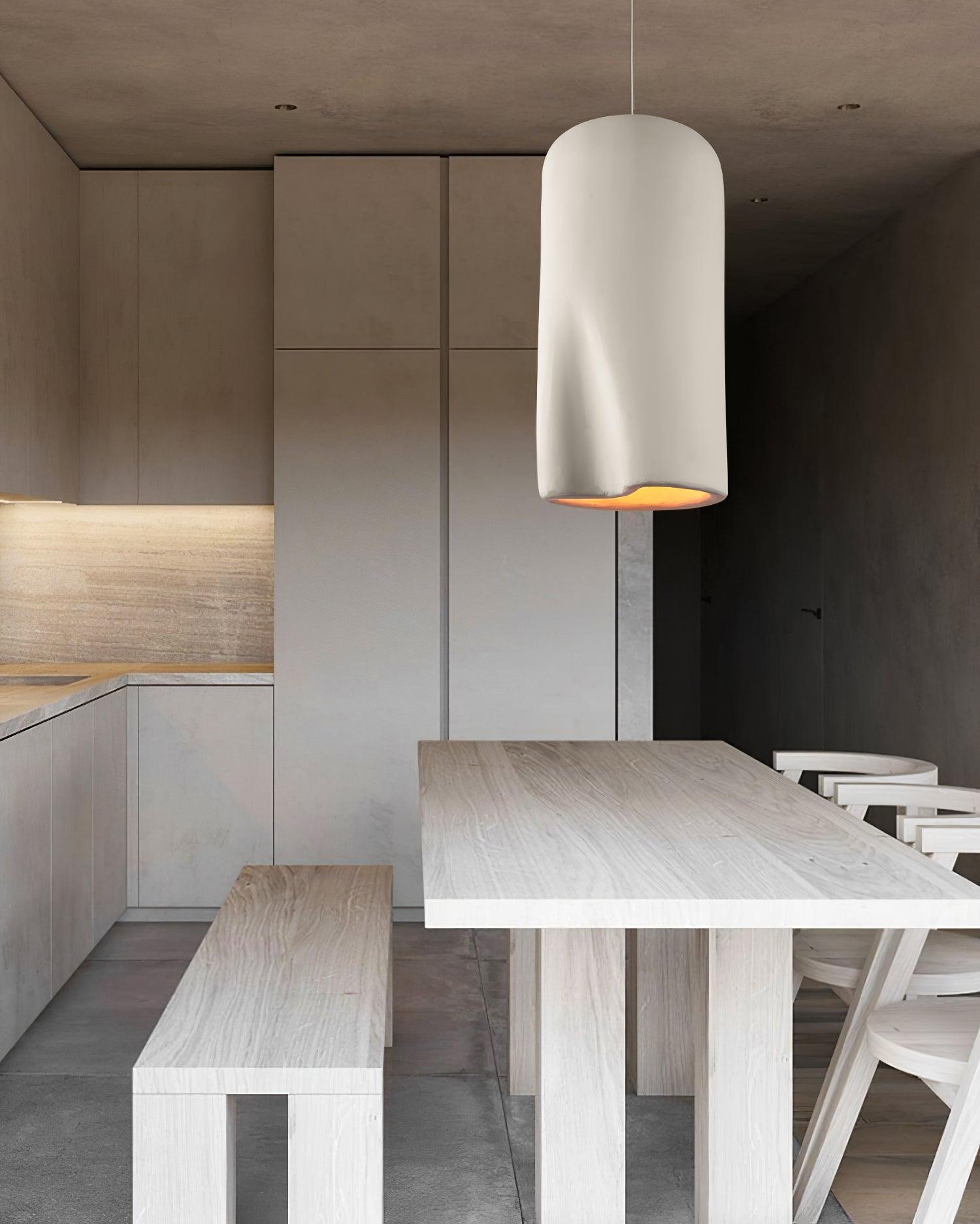 Modern Industrial Bucket Pendant Light - Adjustable Hanging Ceiling Lamp for Kitchen Island, Dining Room, and Living Room Decor