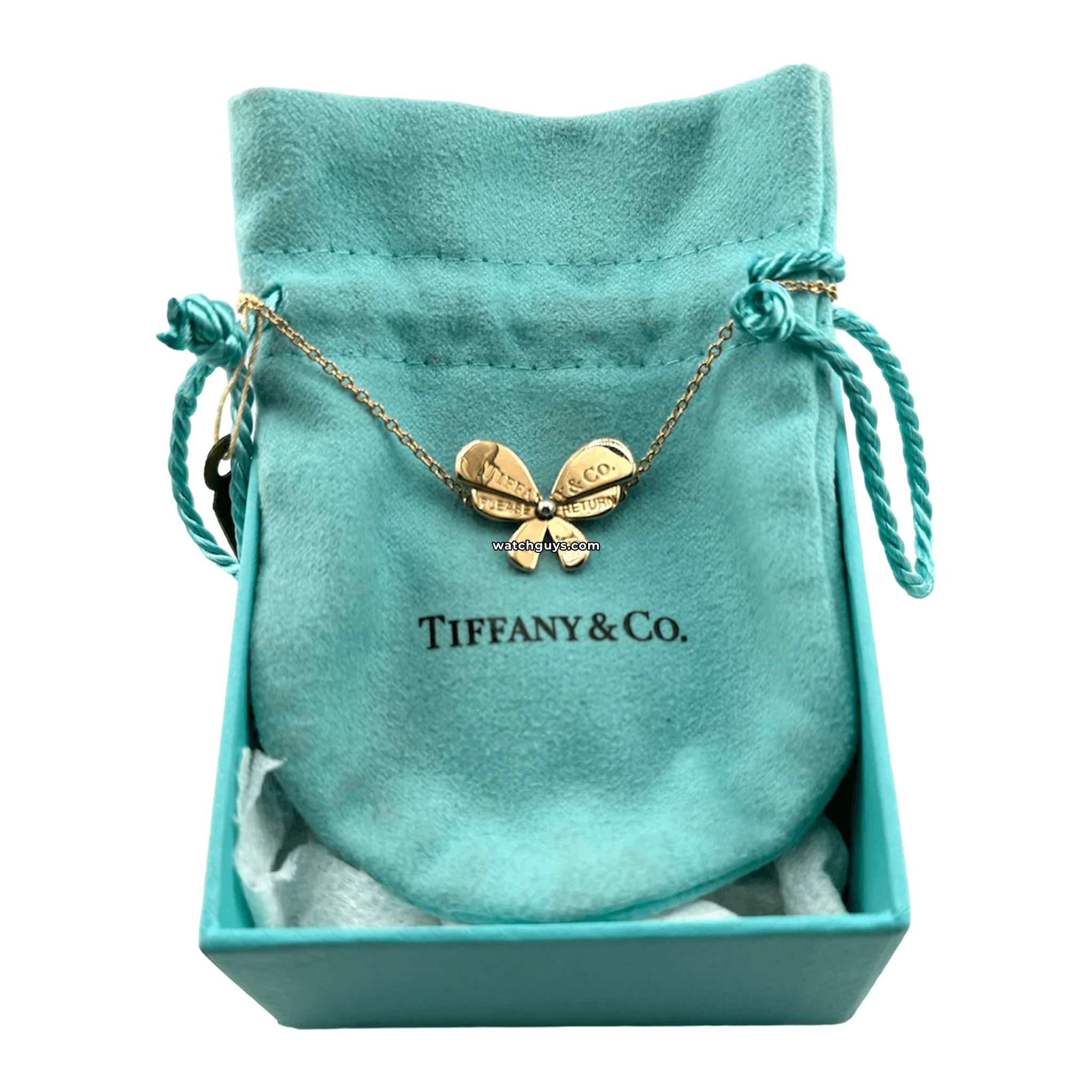 Tiffany & Co. Butterfly Chain Bracelet 18k Rose Gold - Elegant Jewelry for Women, Perfect for Weddings, Anniversaries & Special Occasions