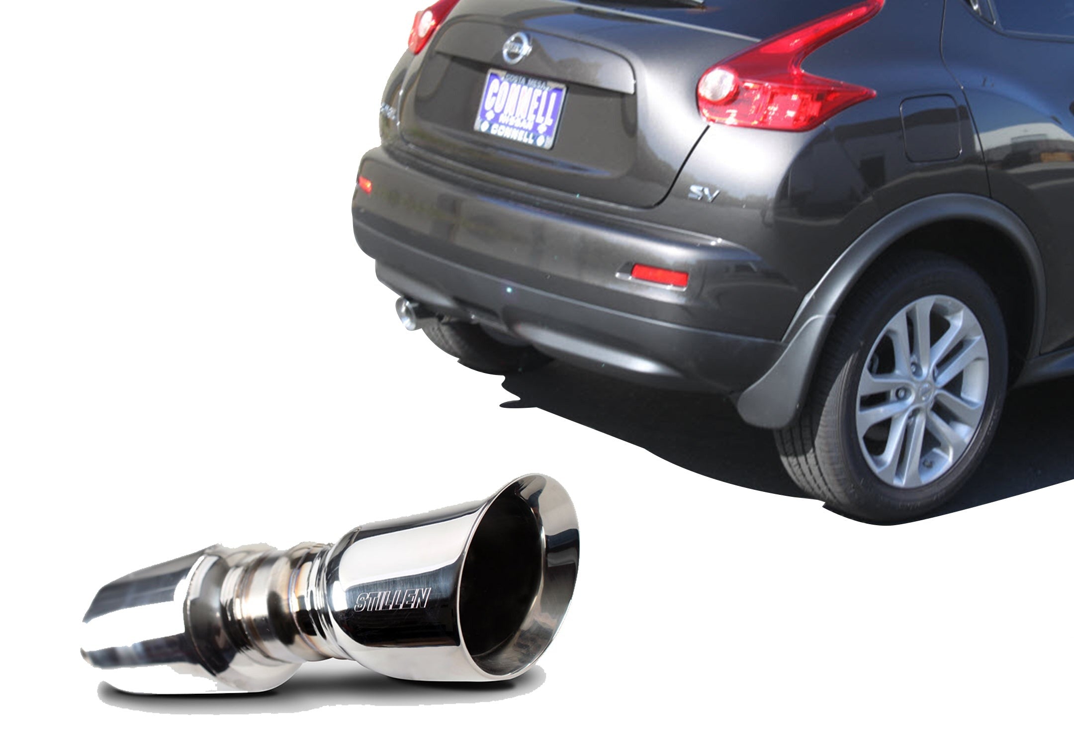 2011-2017 Nissan Juke FWD Stainless Steel Performance Axle Back Exhaust System - 508195 - Enhances Engine Sound & Improves Vehicle Performance for Street & Track Use