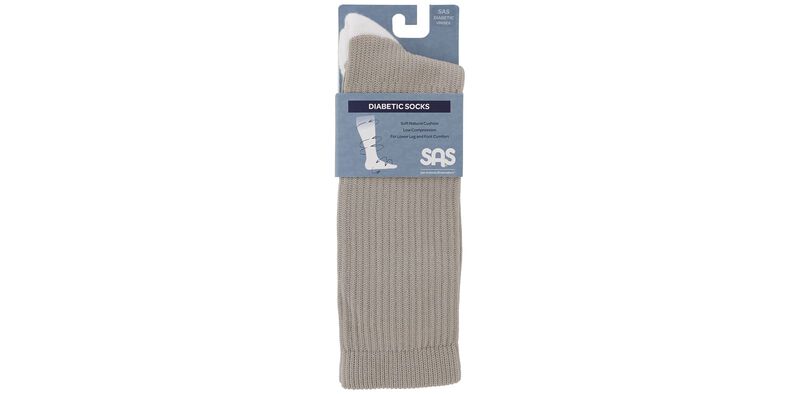 Diabetic Crew Socks for Men & Women - Ultra Soft Comfort Socks with Arch Support & Non-Binding Tops - Ideal for Diabetes, Swelling & Circulation - Perfect for Daily Wear, Work & Travel