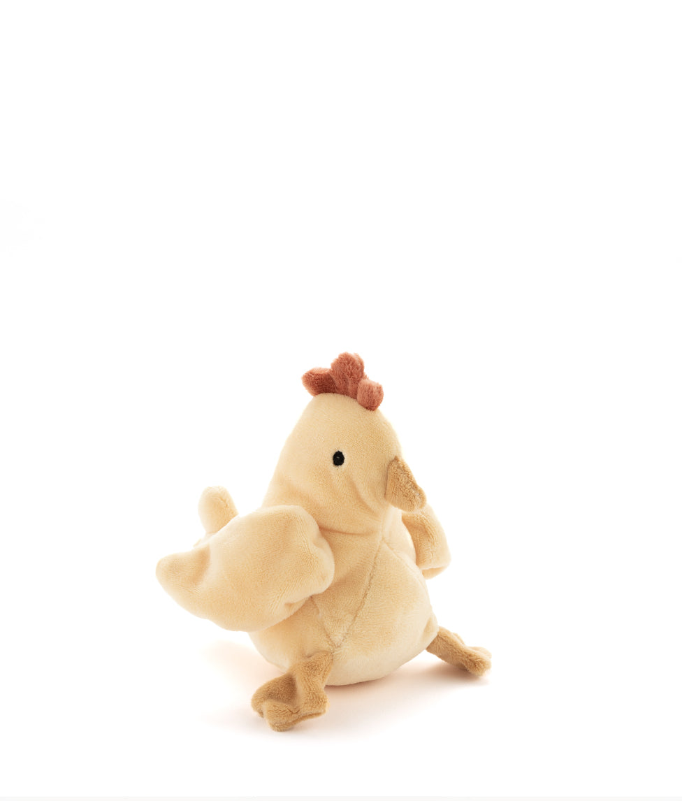 Harriet the Hen Baby Rattle Toy - Soft & Safe Infant Shaker for Newborns & Toddlers - Perfect for Early Learning, Sensory Play & Teething Relief